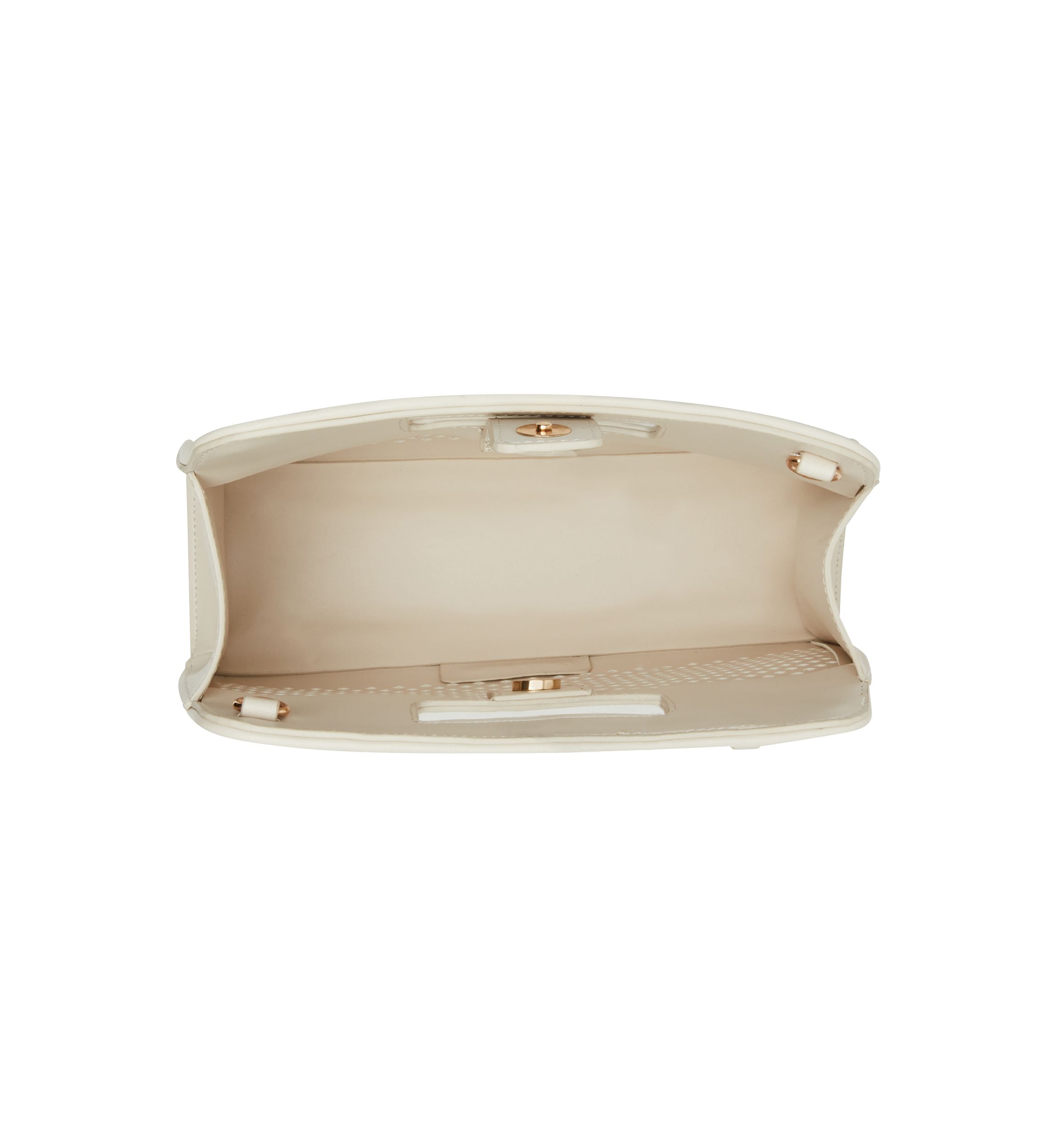 Perforated Clutch with Pouch 