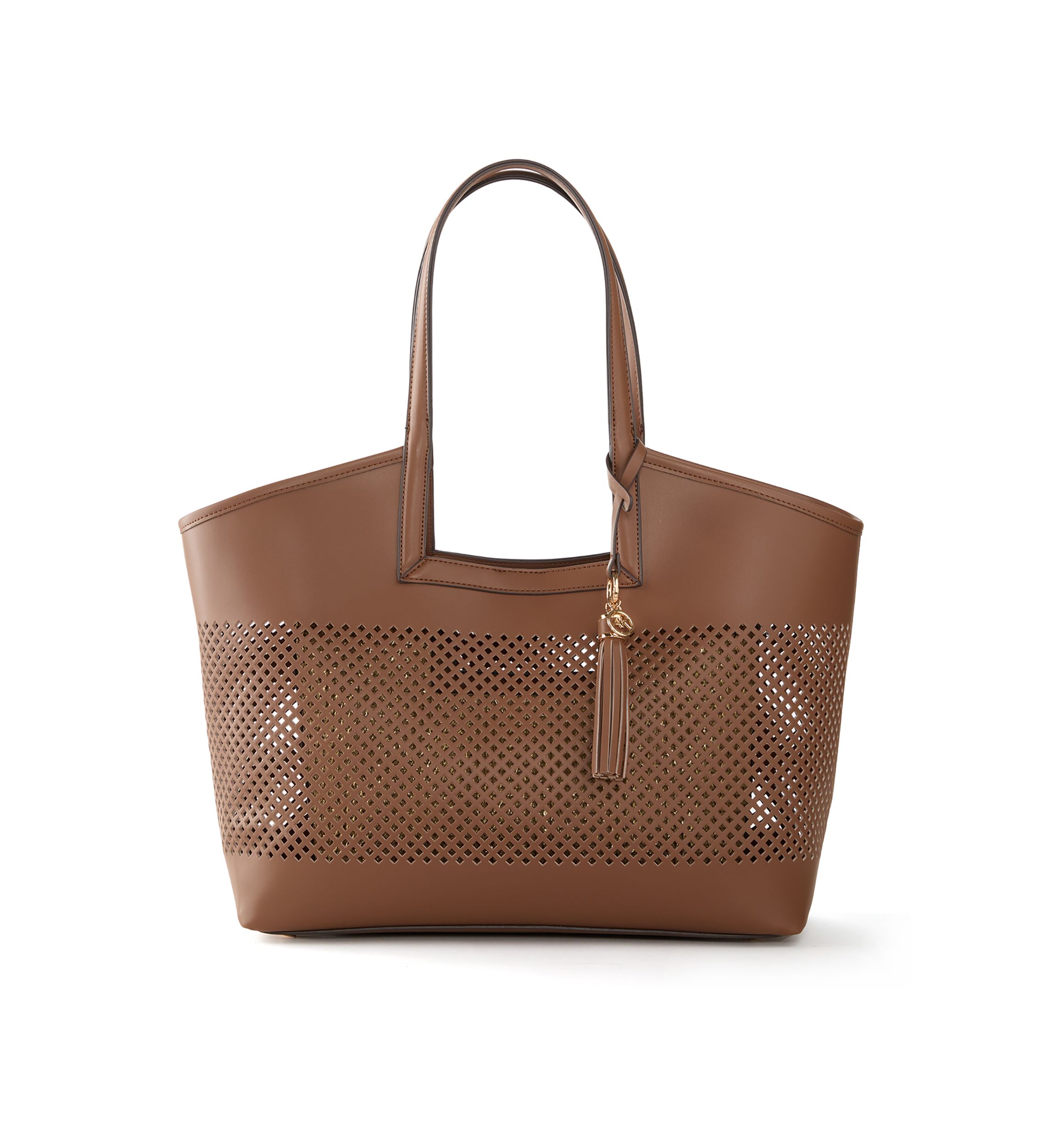 Perforated Tote with Insert Pouch 