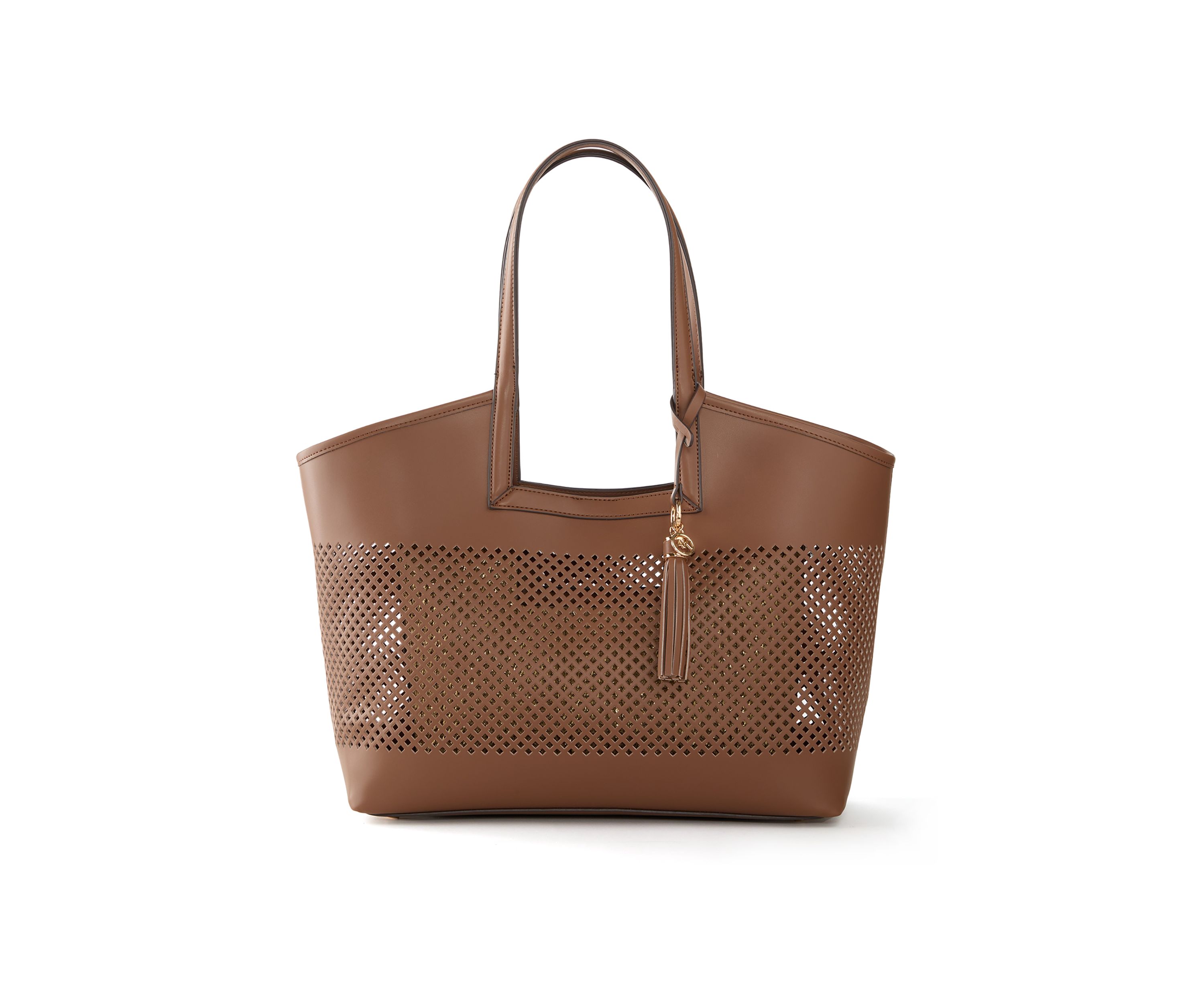 Perforated Tote with Insert Pouch 
