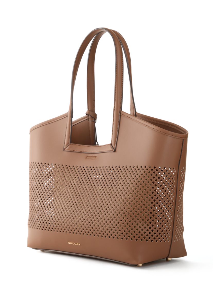 Perforated Tote with Insert Pouch 