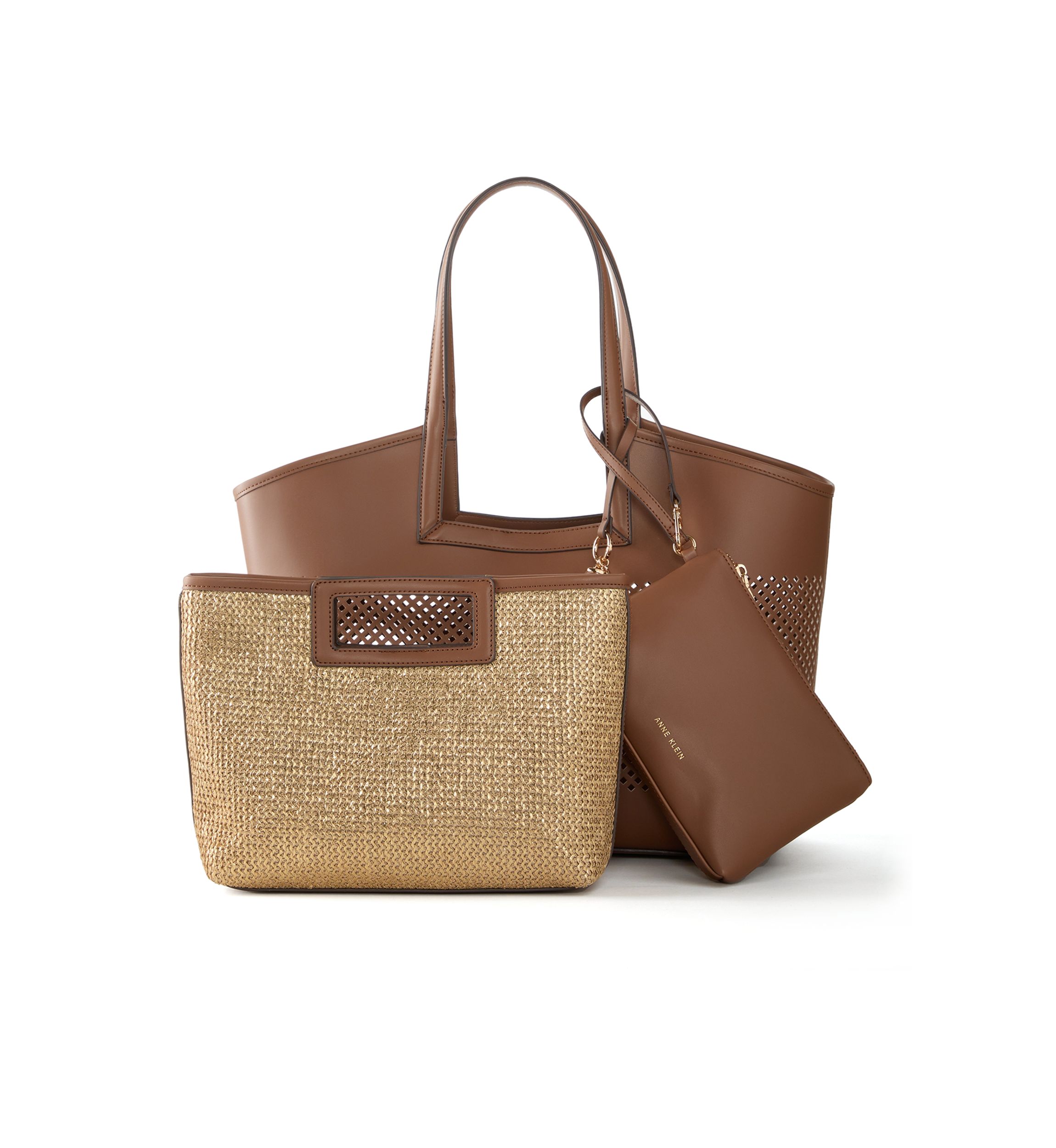 Perforated Tote with Insert Pouch 