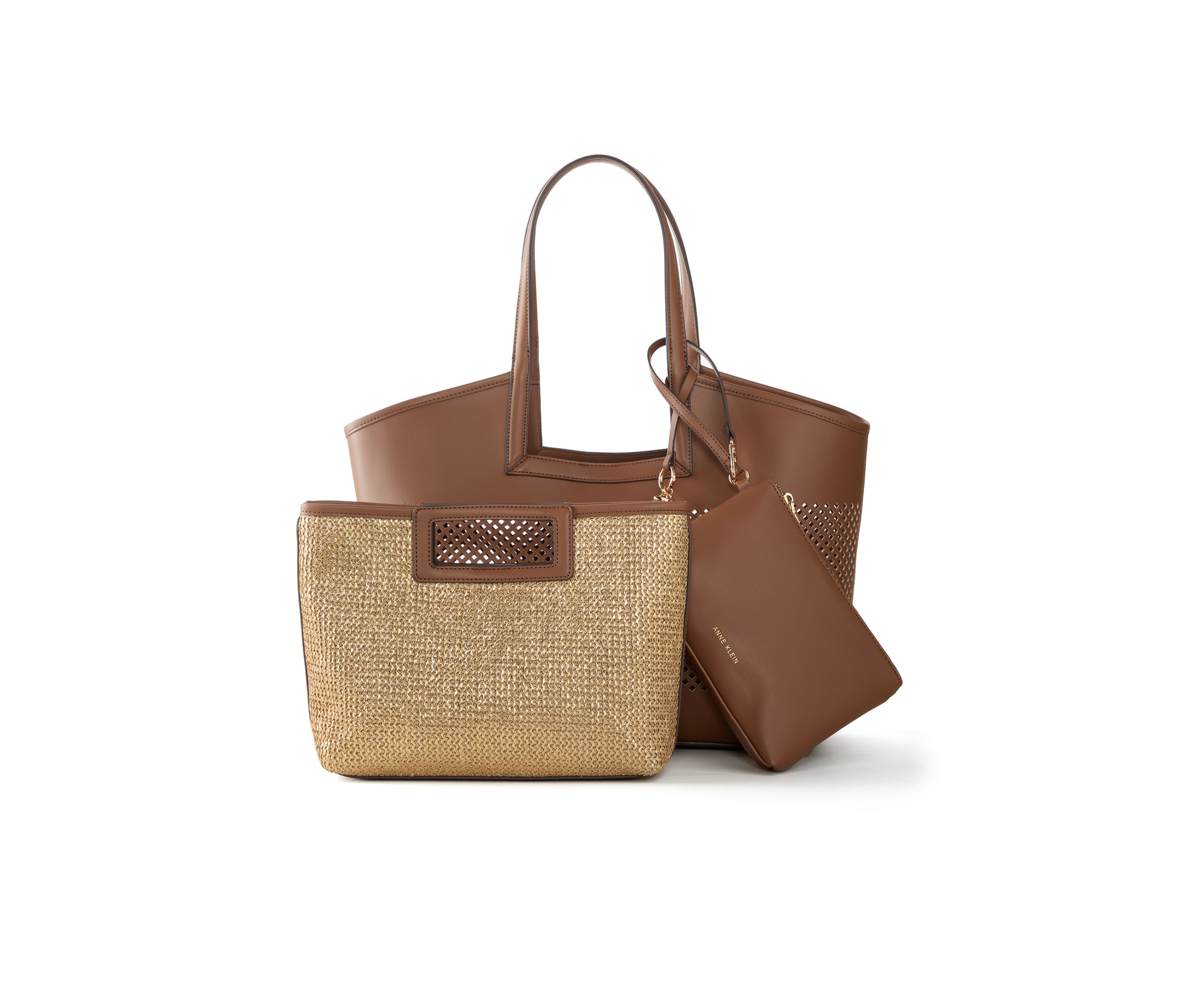 Perforated Tote with Insert Pouch 