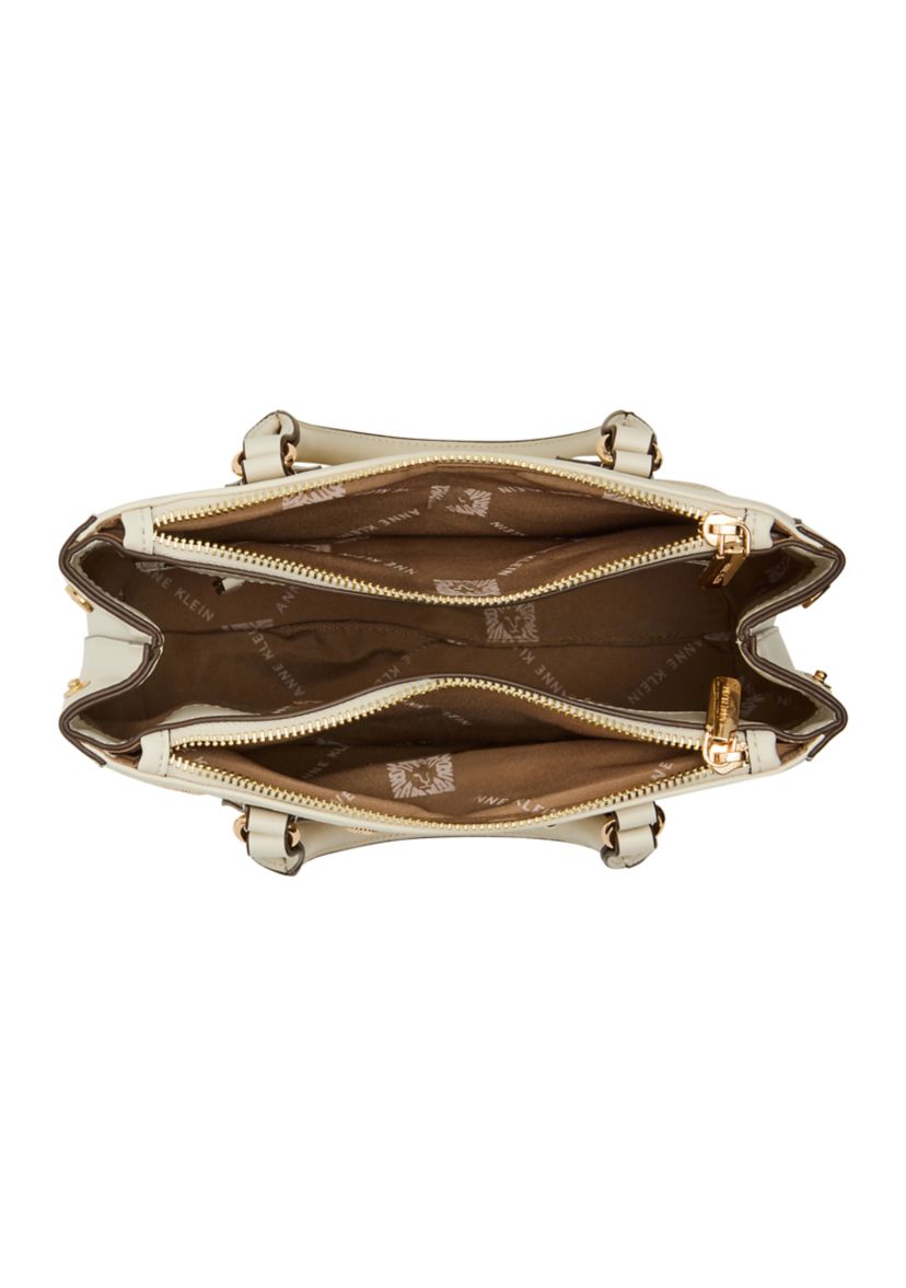 Small Satchel with Crossbody Strap