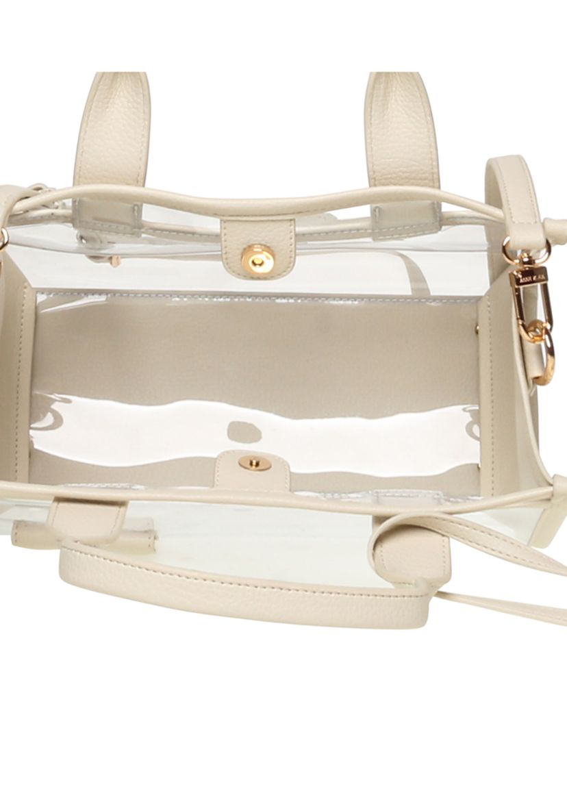 Clear Medium Satchel