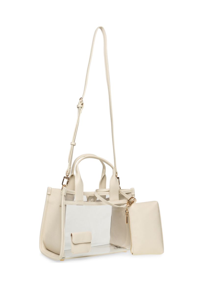 Clear Medium Satchel