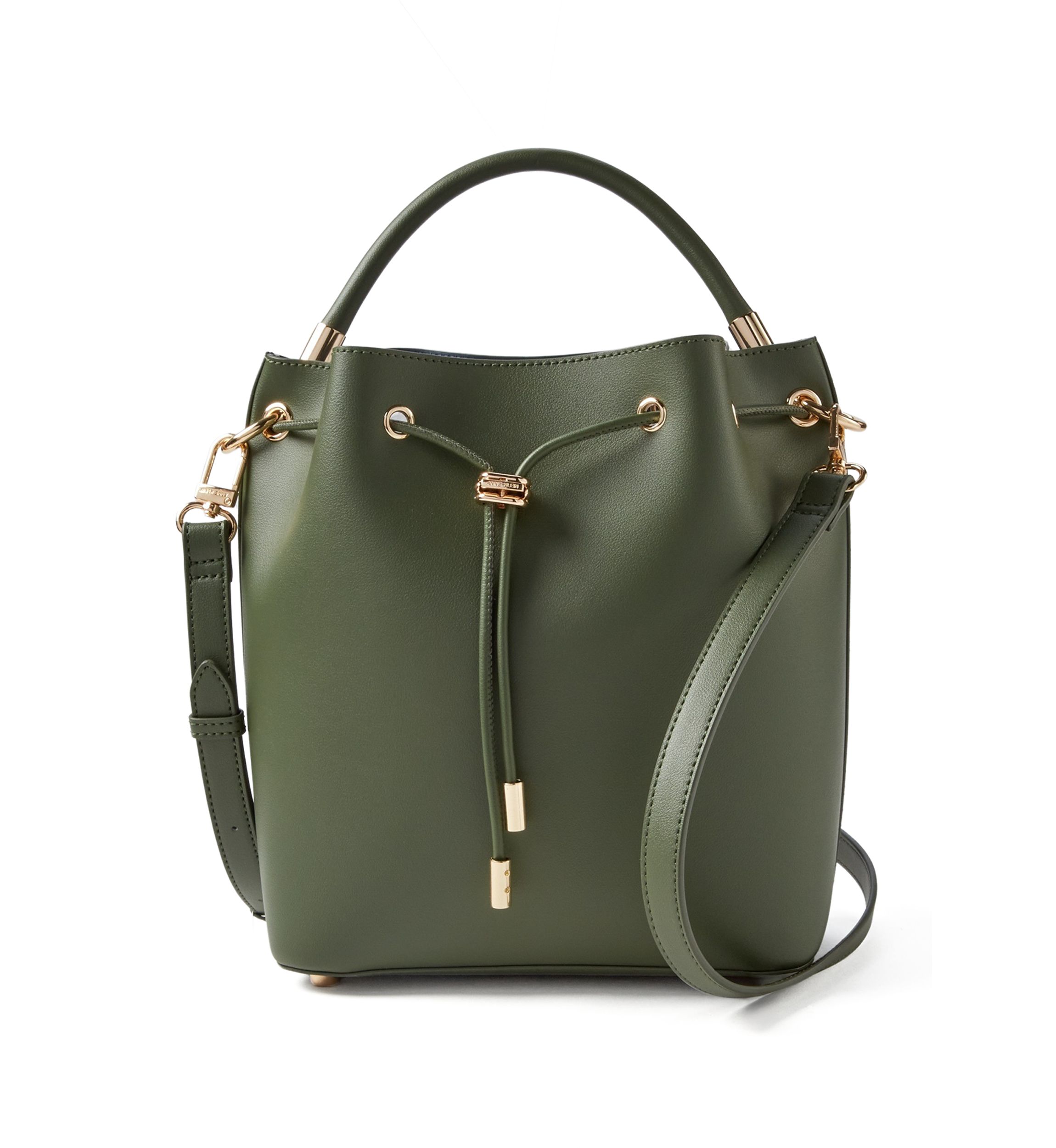 Medium Bucket Bag with Crossbody Strap