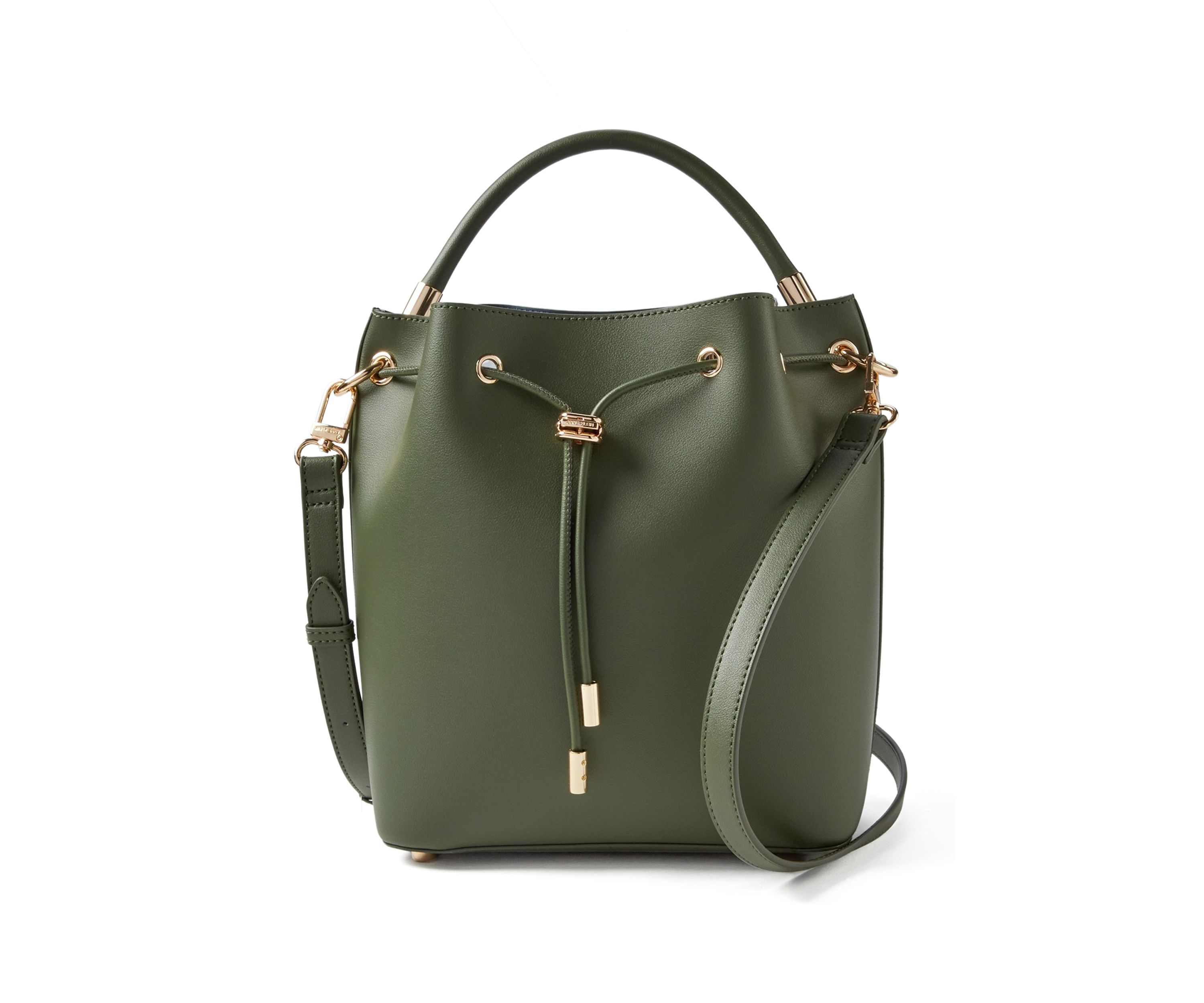 Medium Bucket Bag with Crossbody Strap