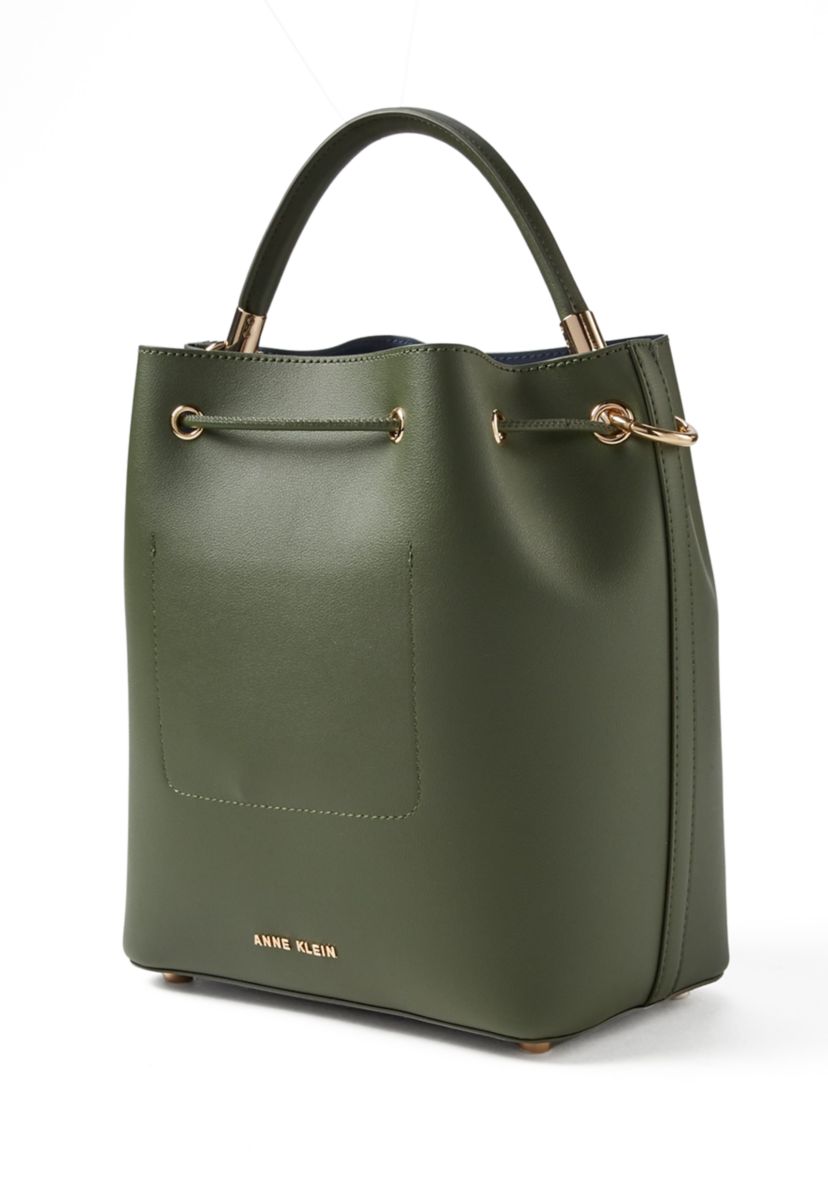 Medium Bucket Bag with Crossbody Strap