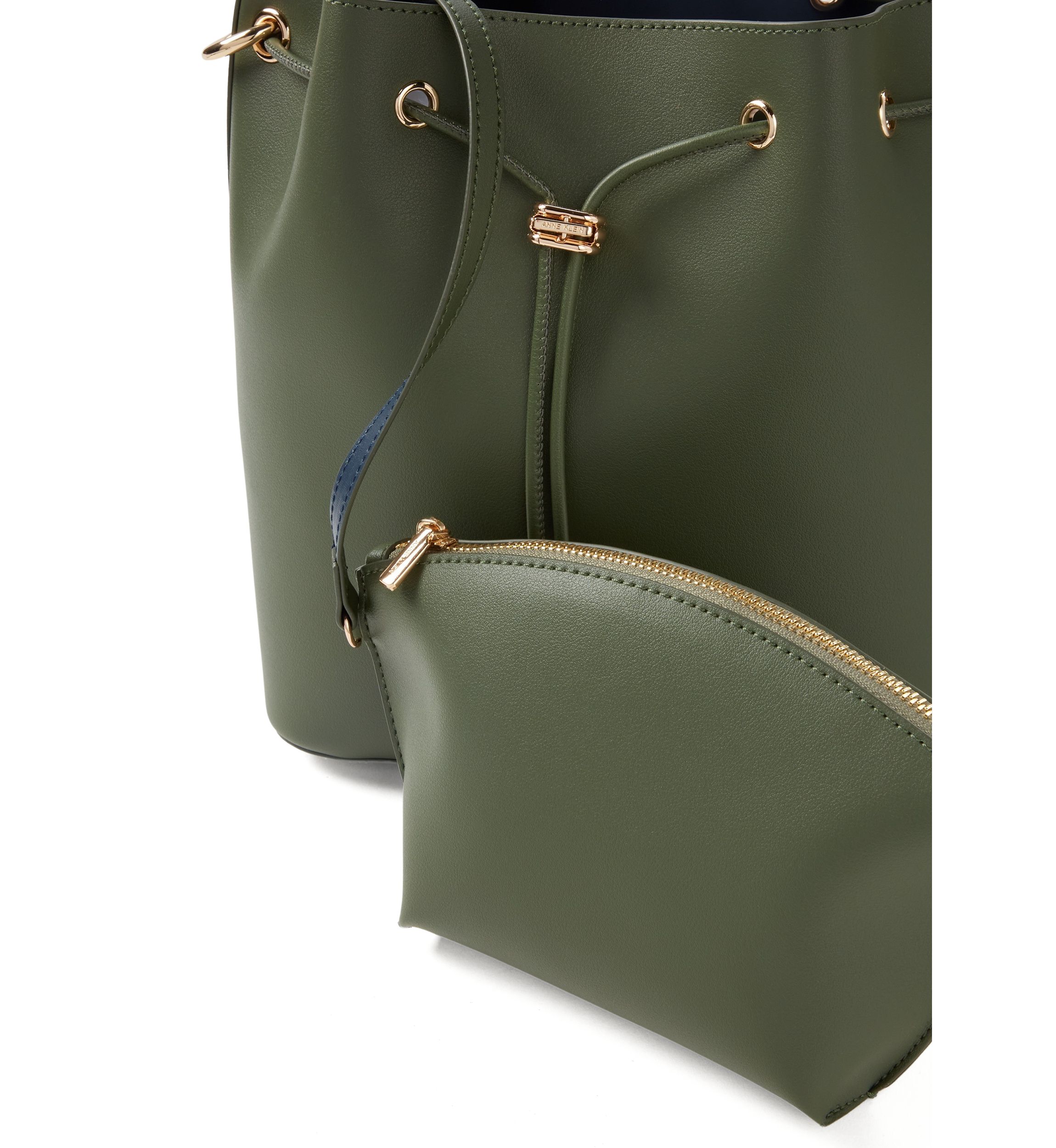 Medium Bucket Bag with Crossbody Strap
