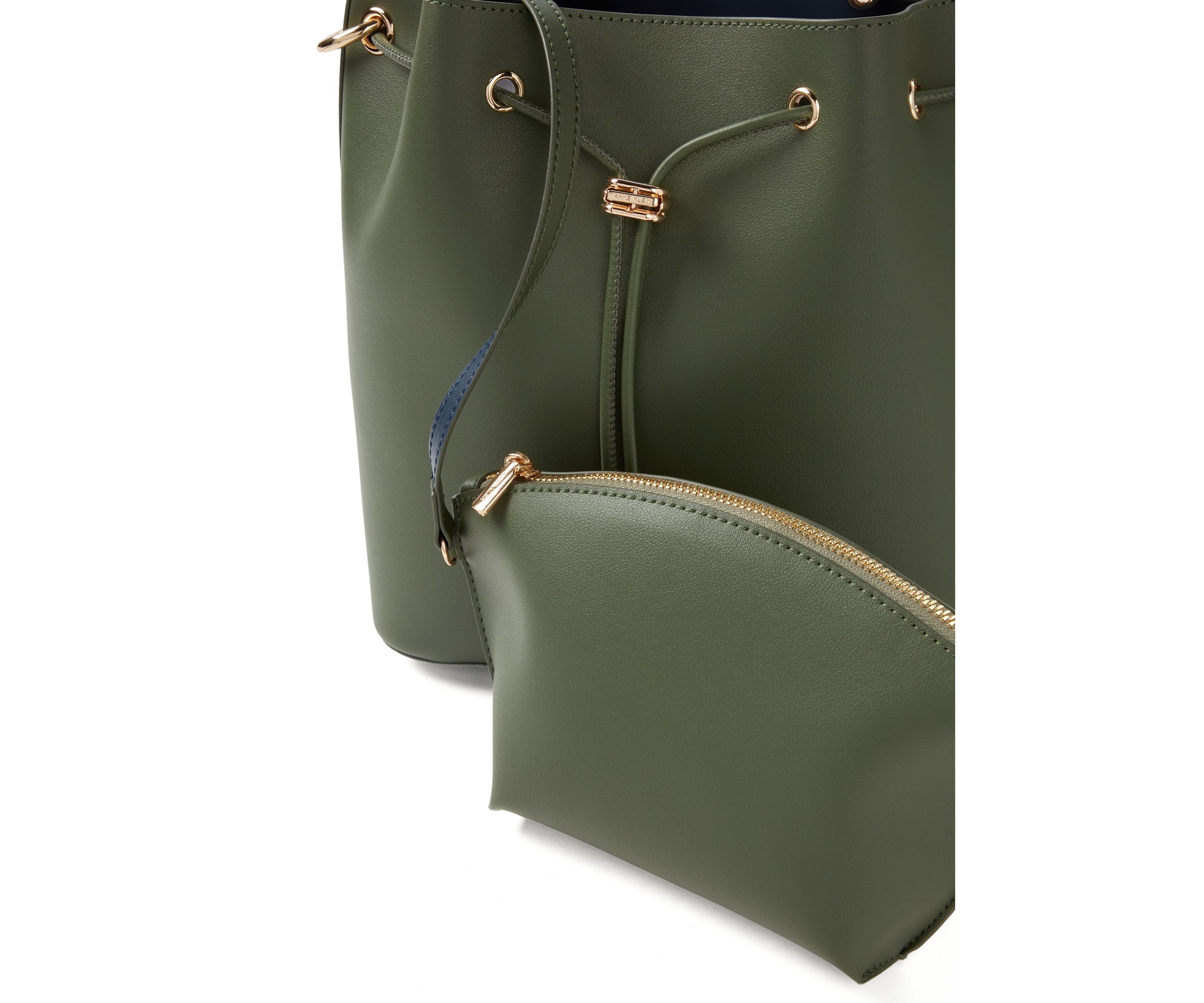 Medium Bucket Bag with Crossbody Strap