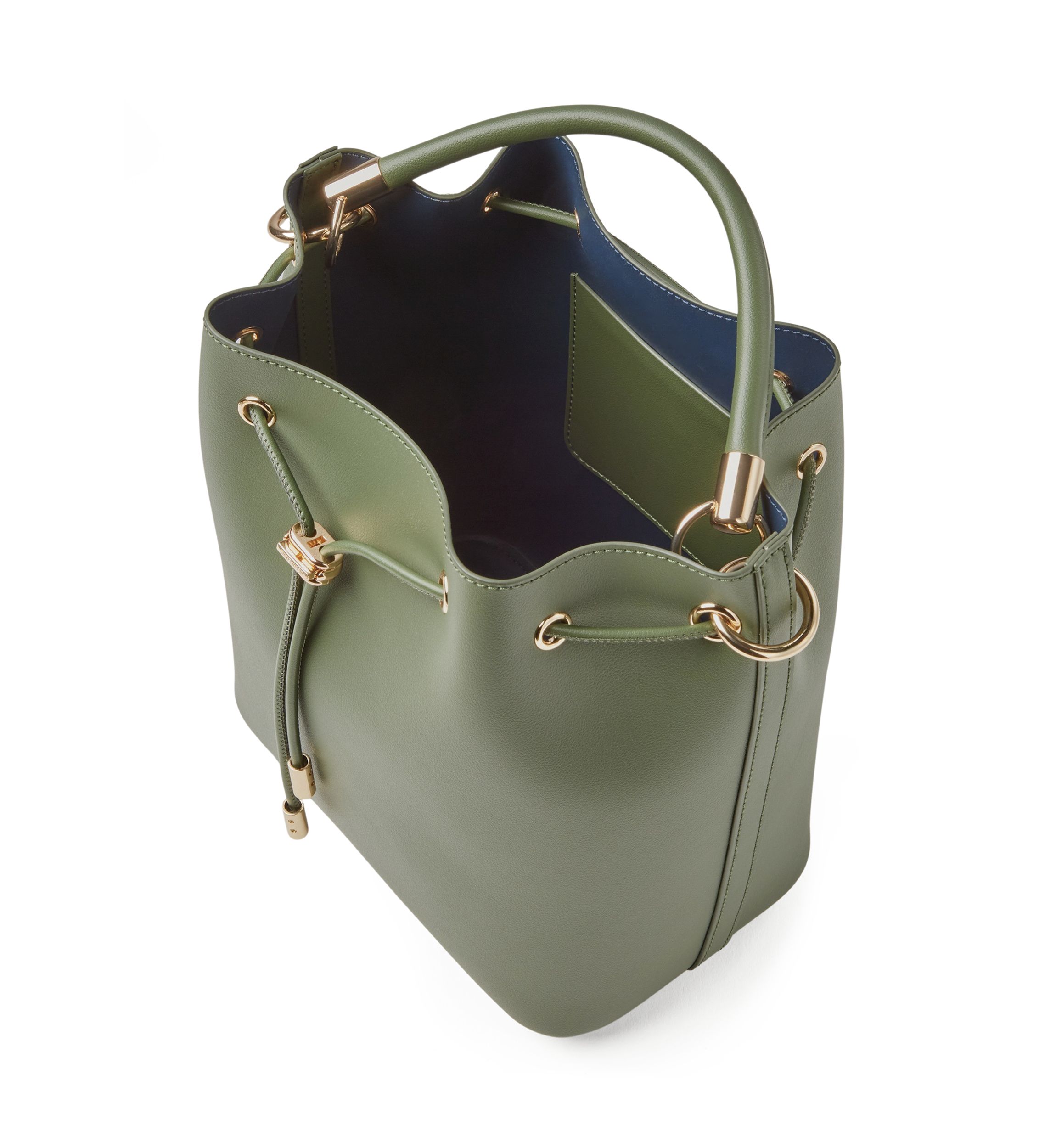 Medium Bucket Bag with Crossbody Strap