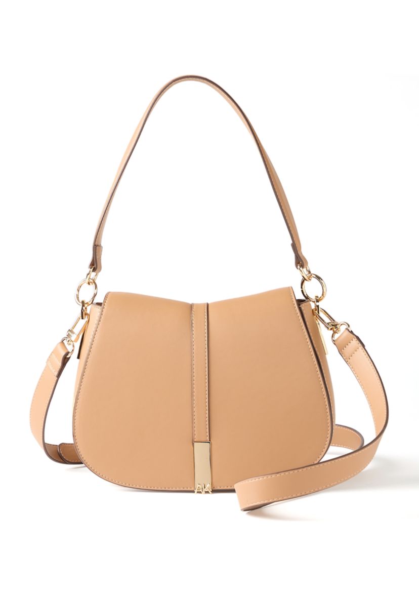 Medium Flap Crossbody with Detachable Strap