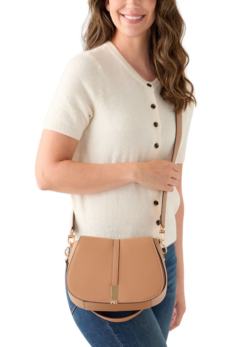 Medium Flap Crossbody with Detachable Strap