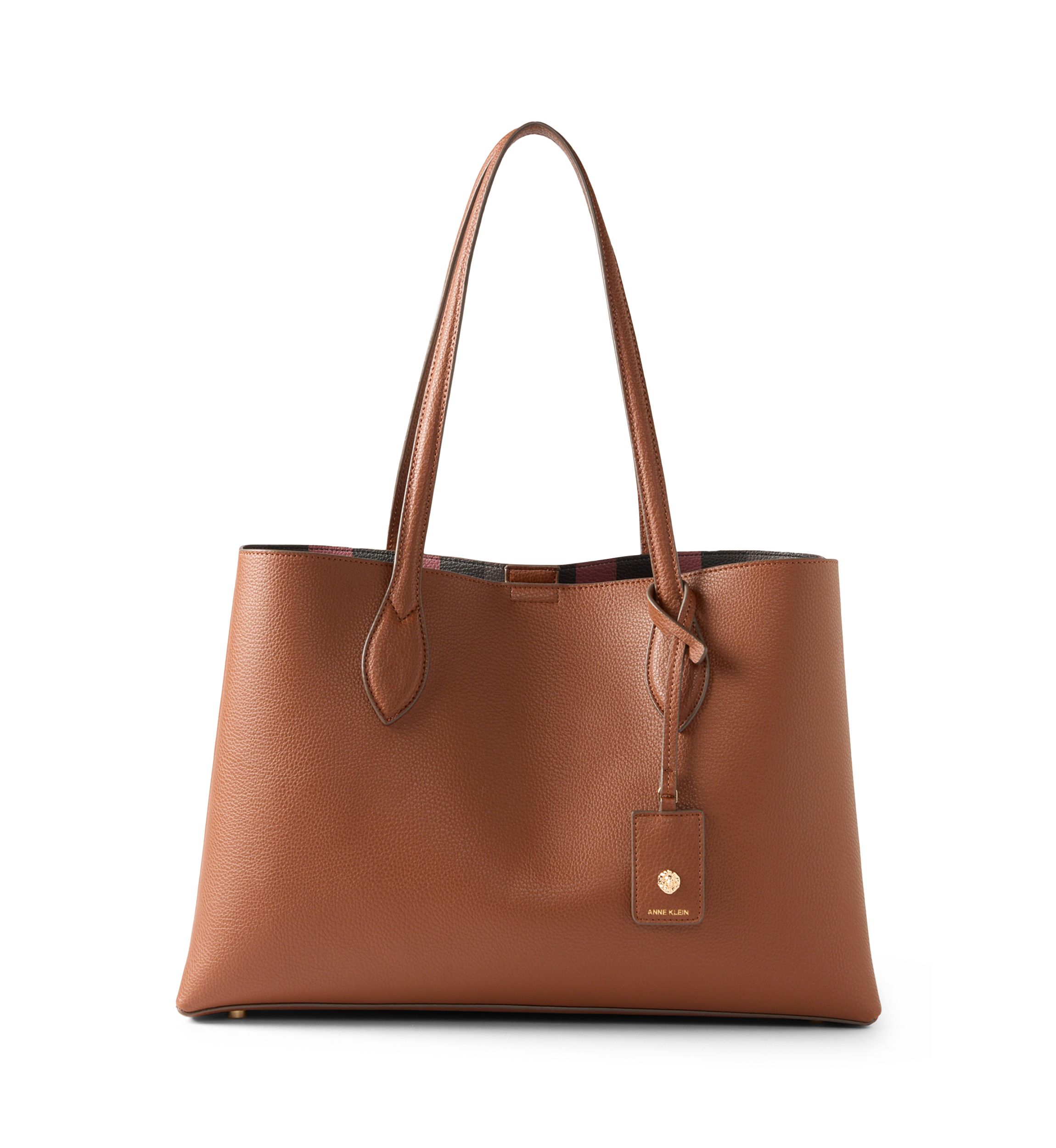 Double Compartment Tote Bag with Pouch