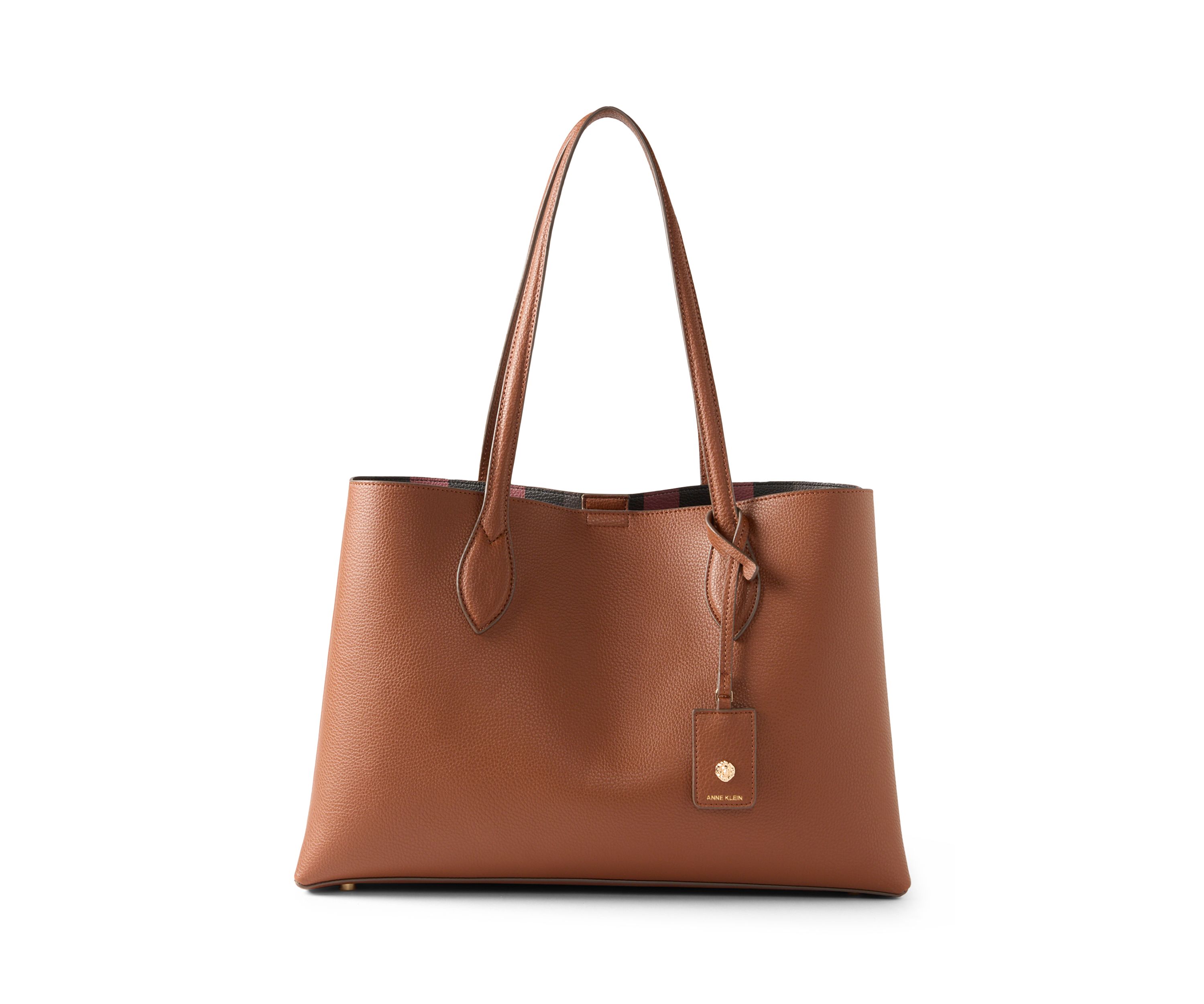 Double Compartment Tote Bag with Pouch