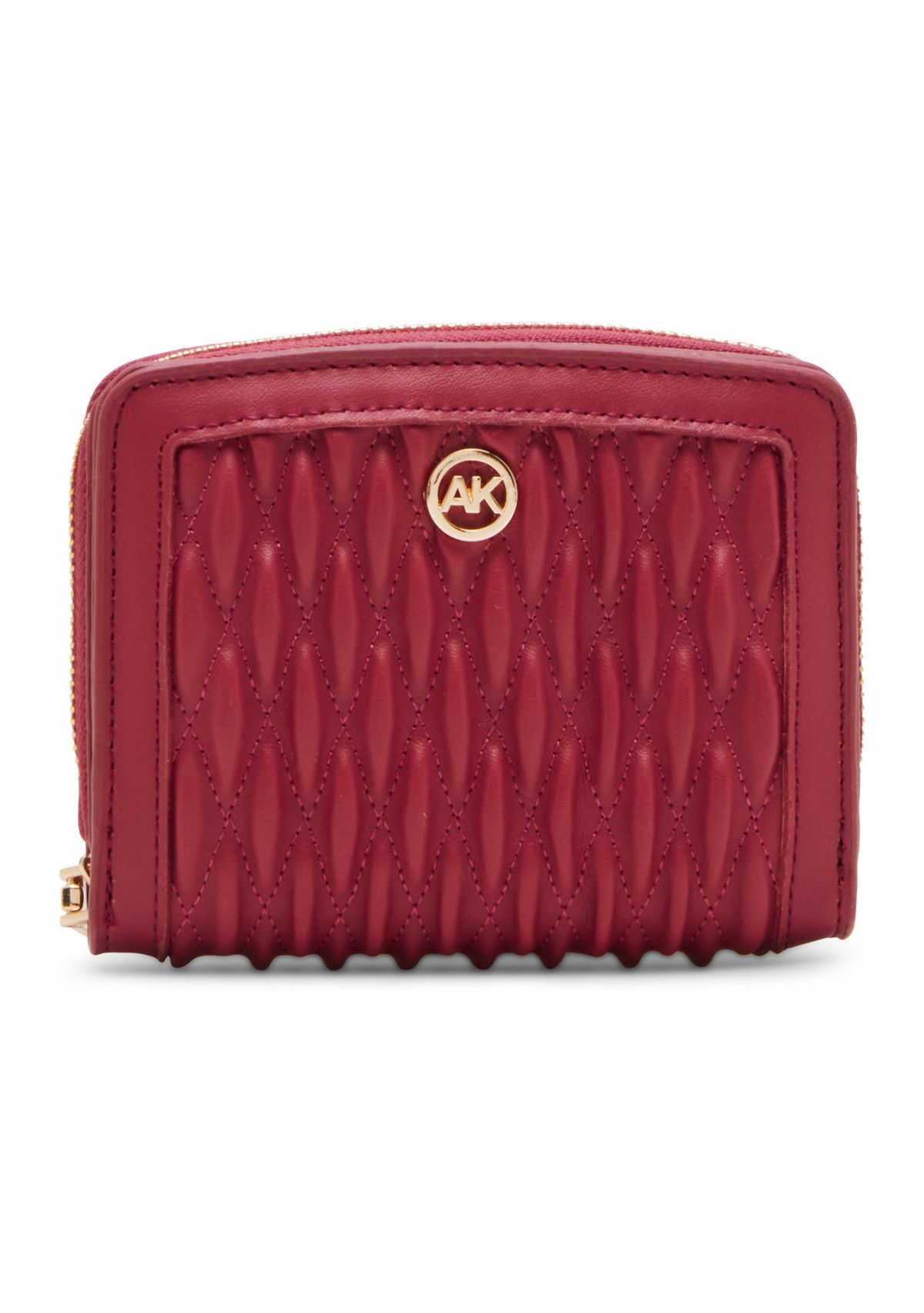 Quilted Small Curved Wallet