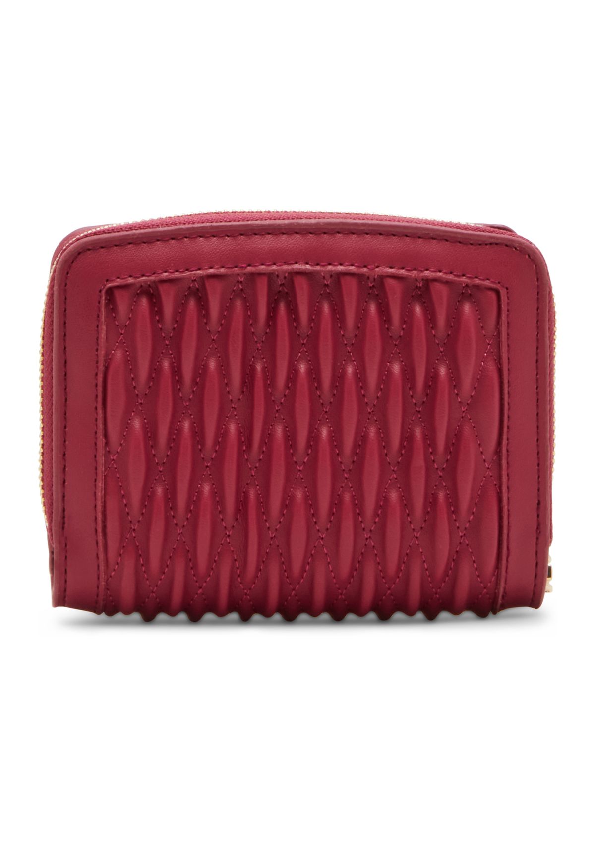 Quilted Small Curved Wallet