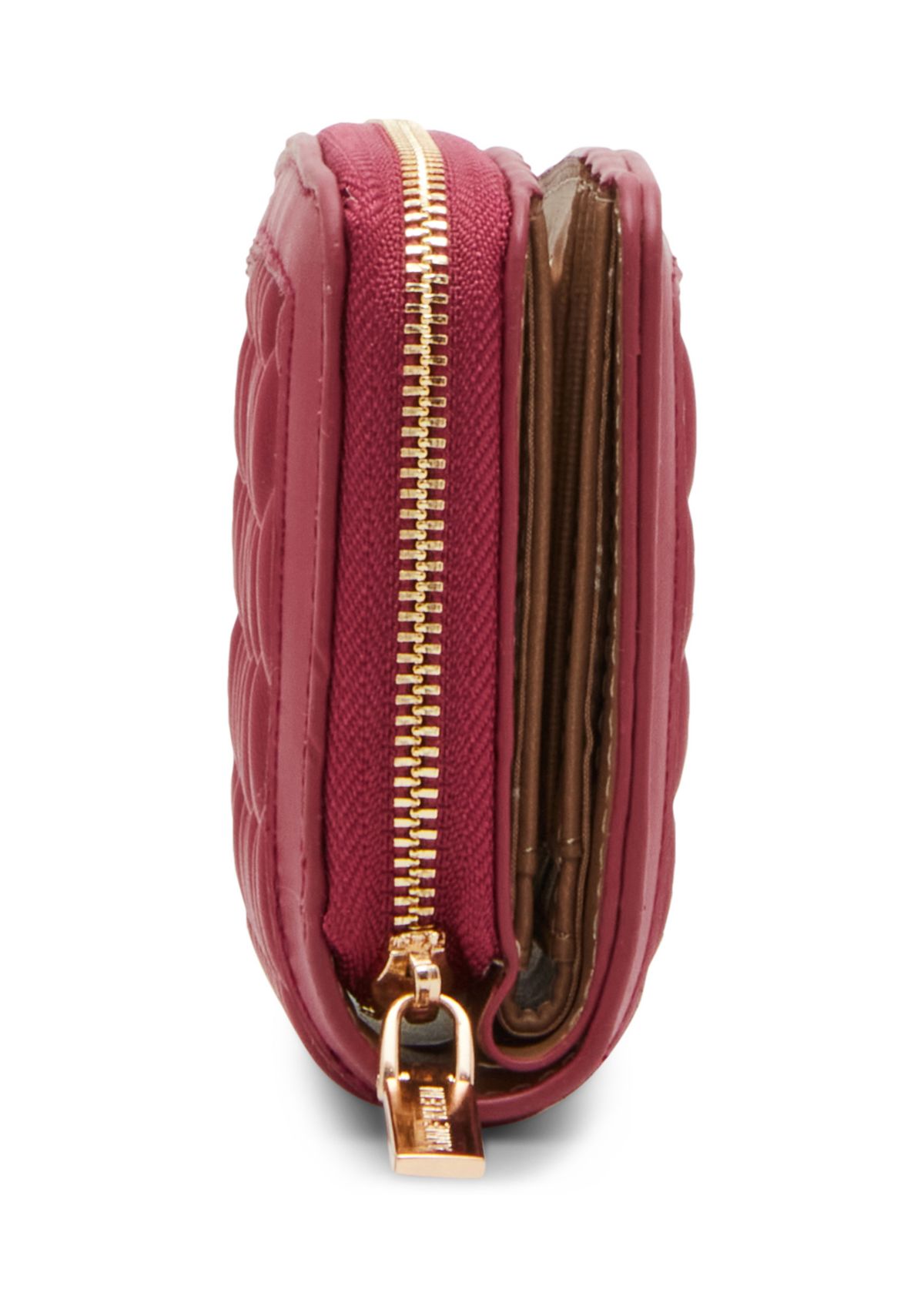 Quilted Small Curved Wallet