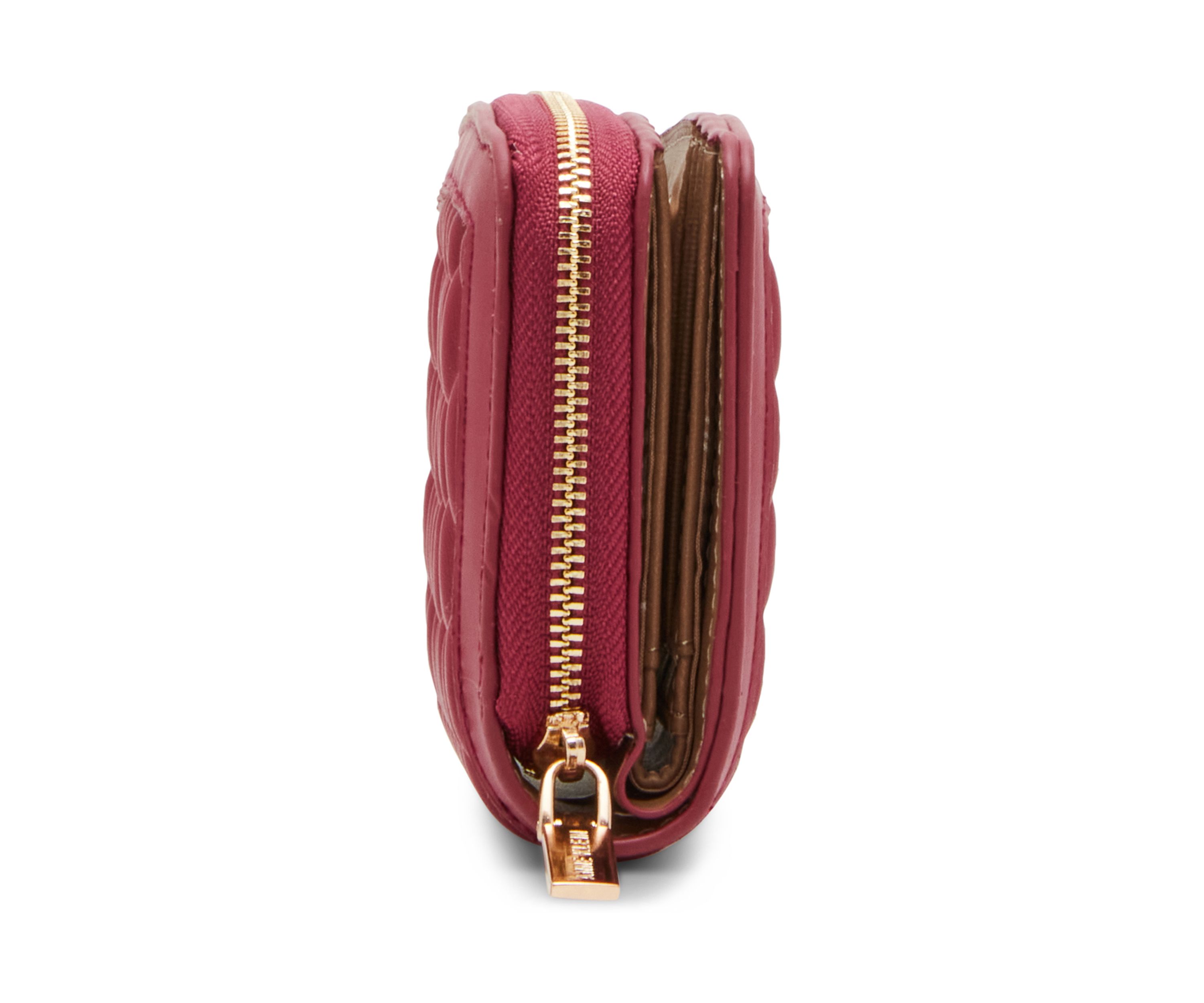 Quilted Small Curved Wallet
