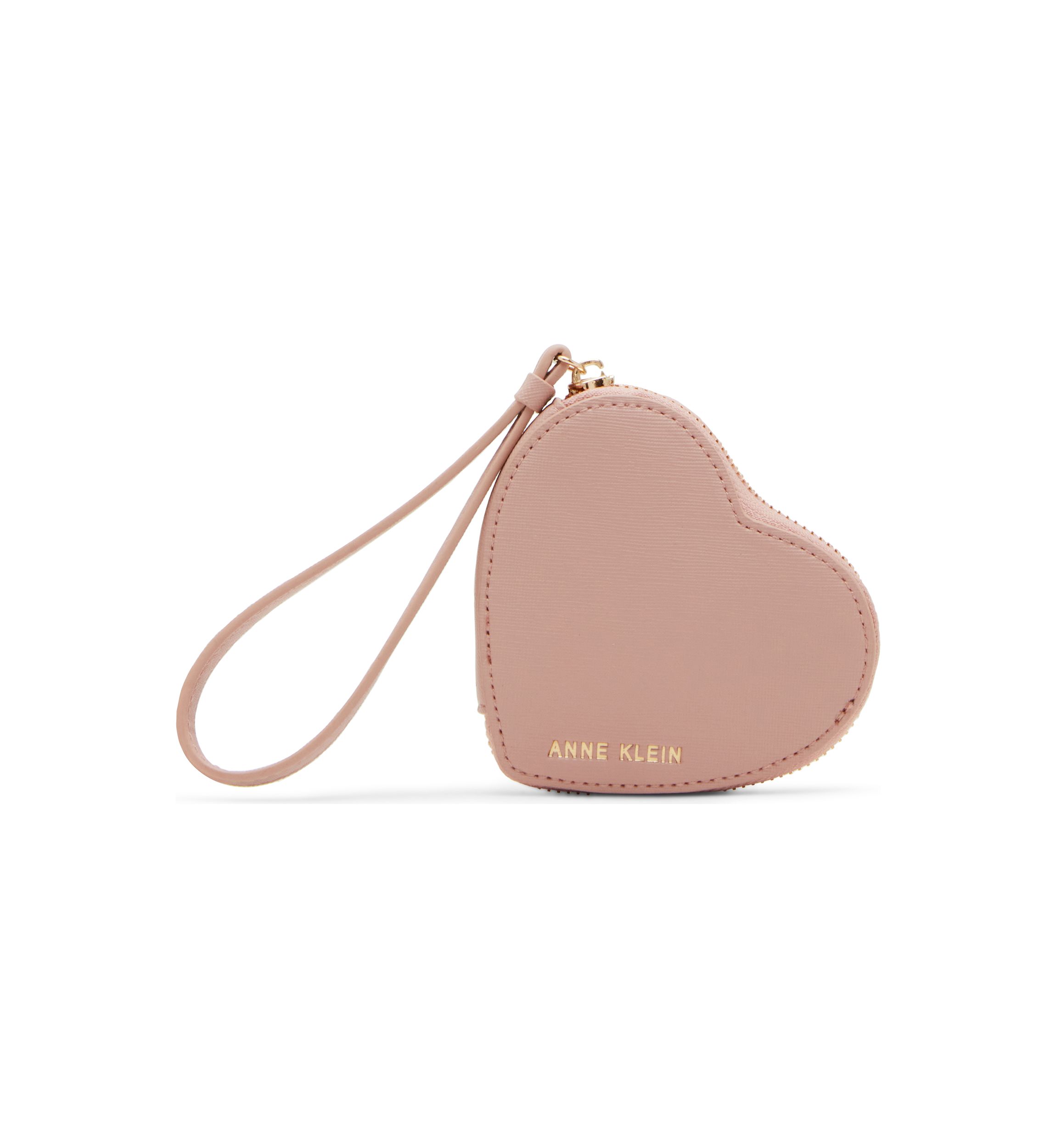 Valentines Day Heart Zip Around Card Case