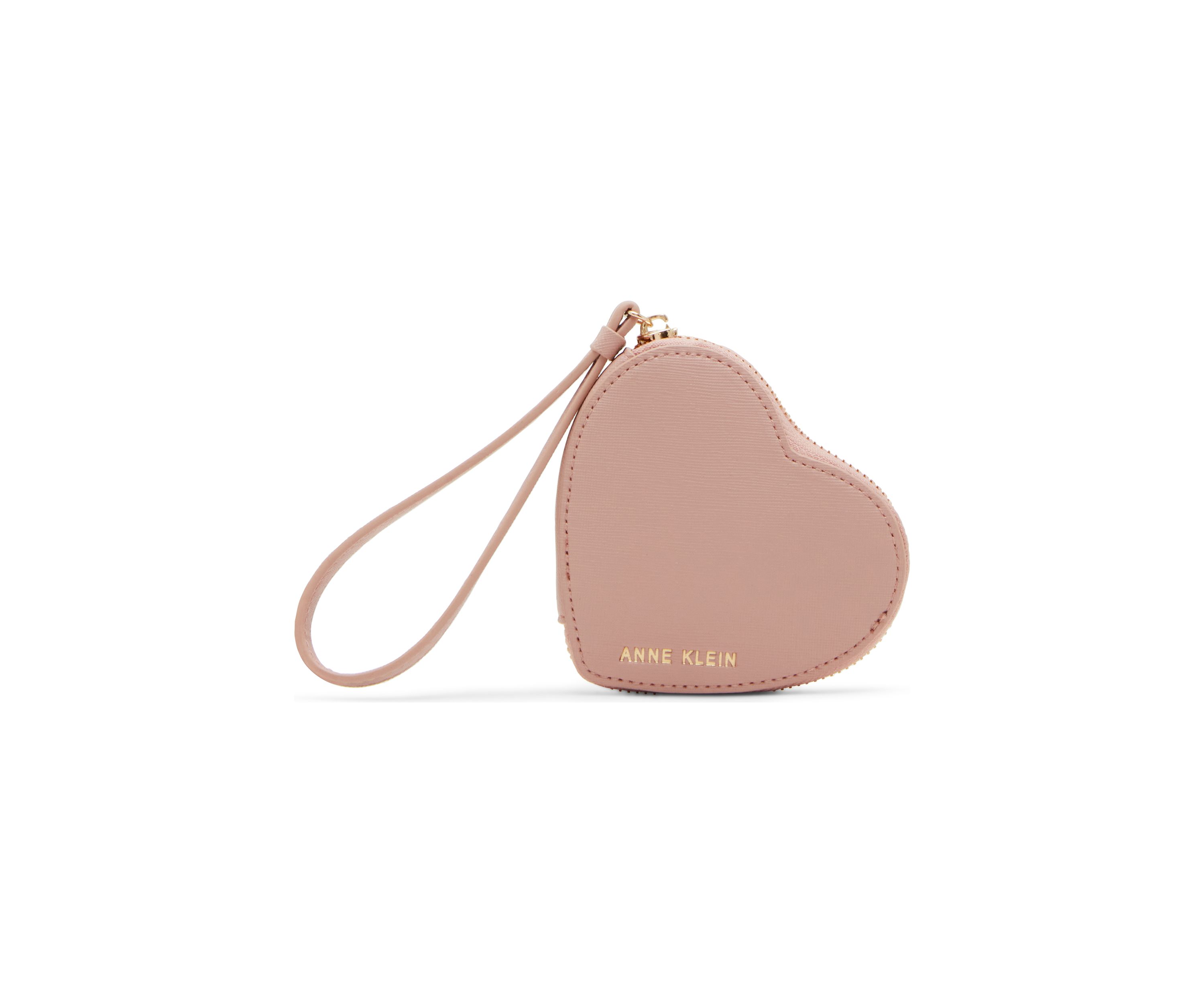 Valentines Day Heart Zip Around Card Case