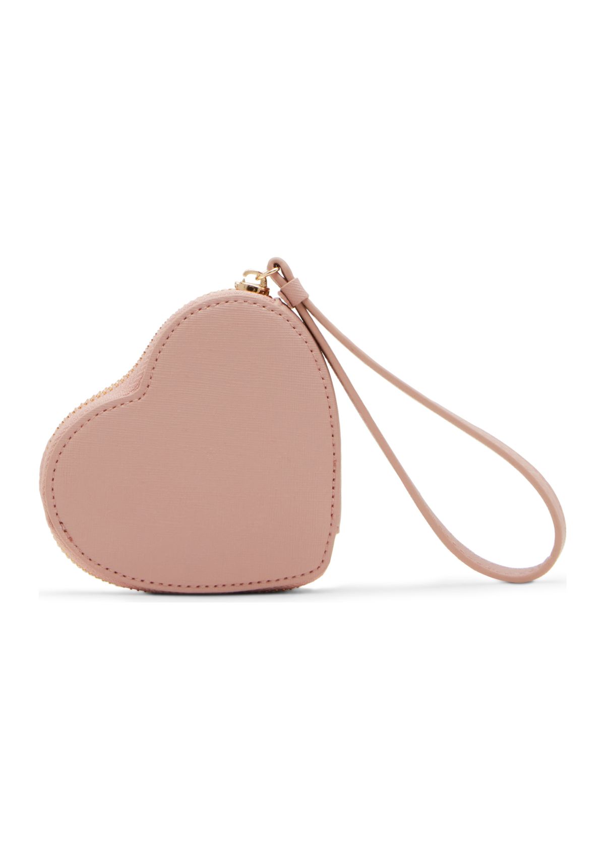 Valentines Day Heart Zip Around Card Case