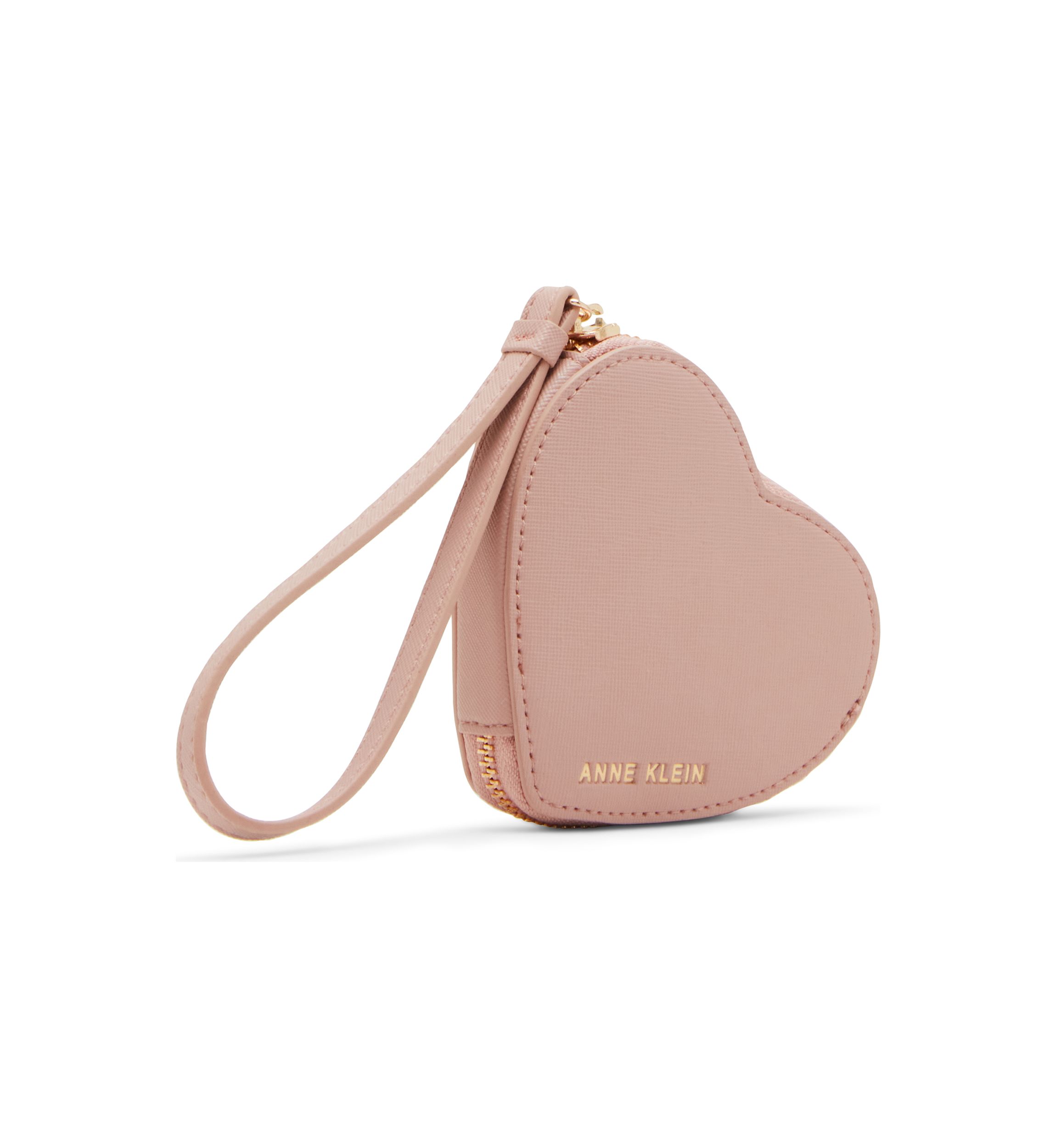 Valentines Day Heart Zip Around Card Case