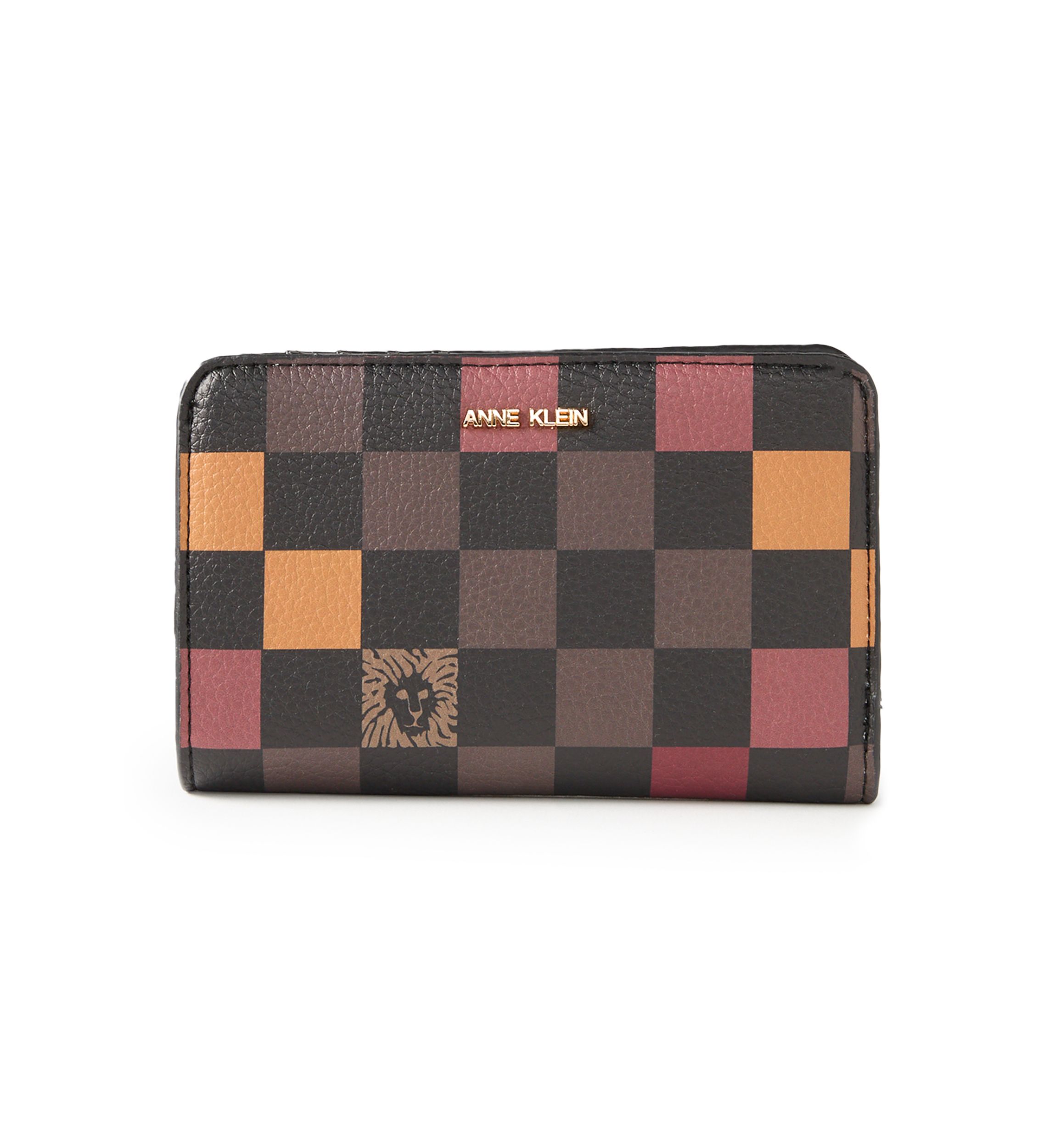 Medium Checkered Bifold Wallet