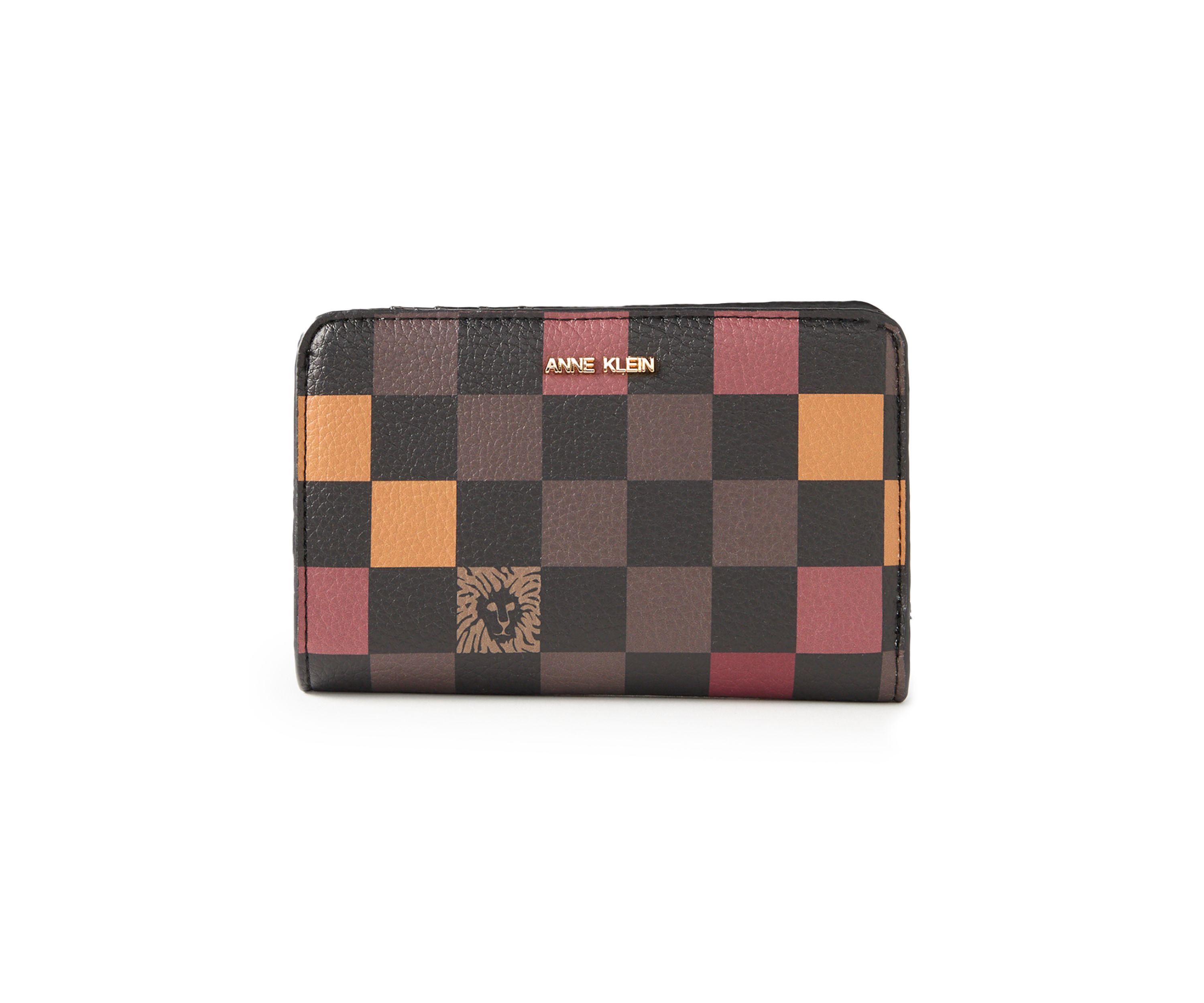 Medium Checkered Bifold Wallet