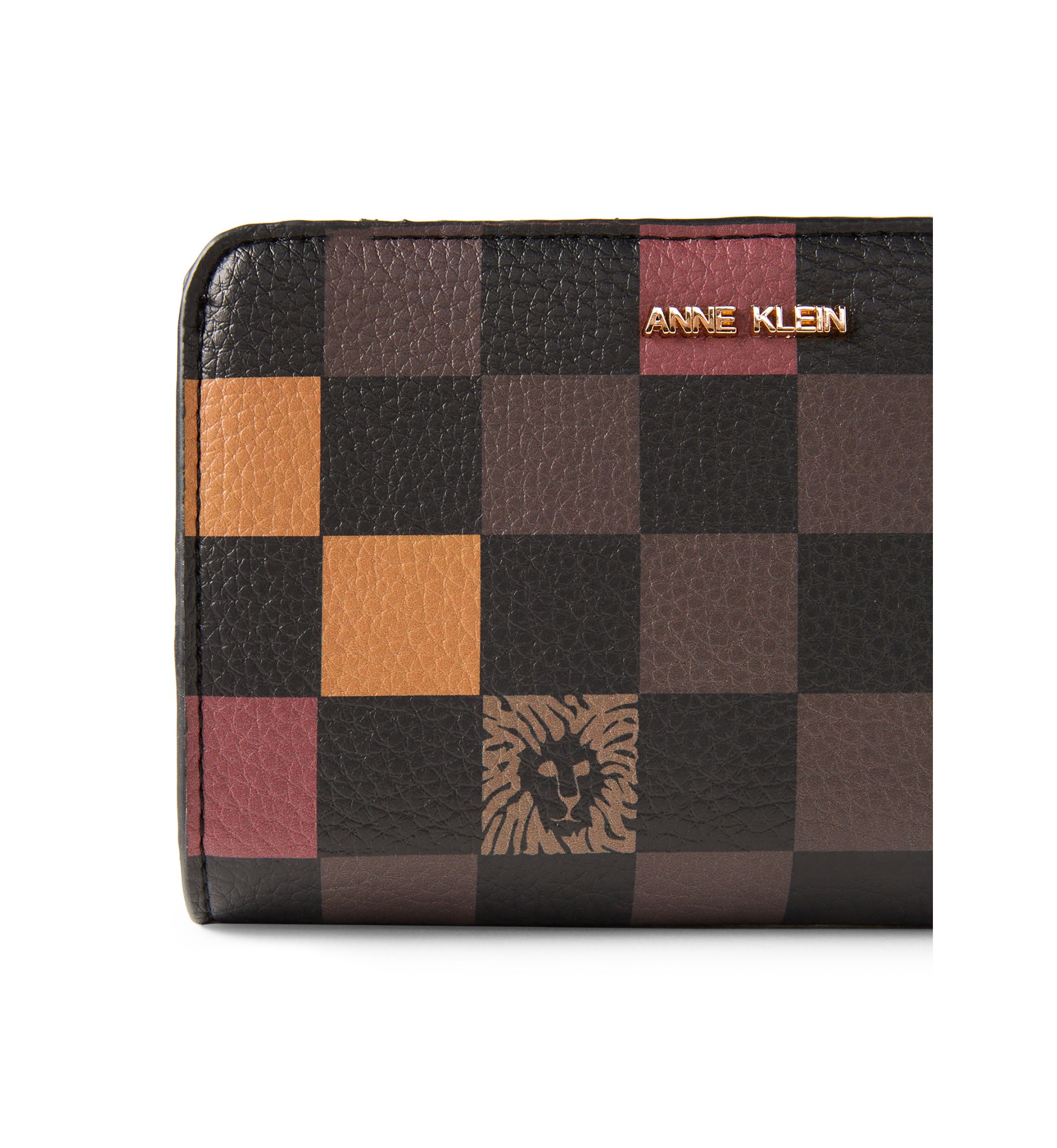 Medium Checkered Bifold Wallet
