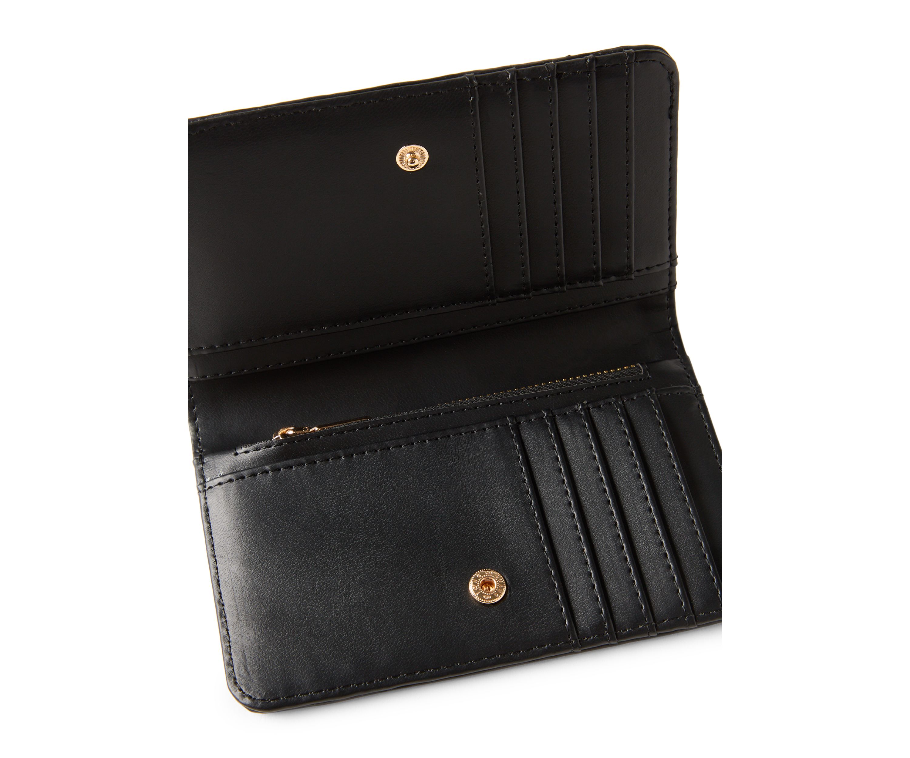 Medium Checkered Bifold Wallet