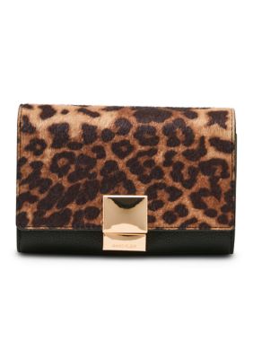 Anne Klein Women's Medium Flap Wallet, Black