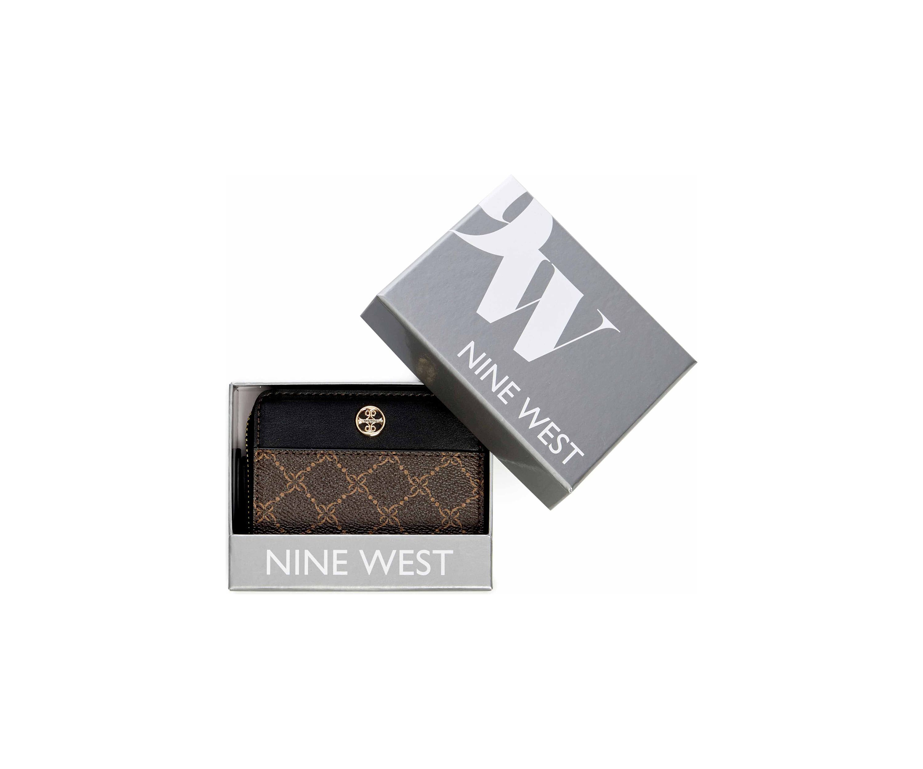 Reflective 9S Small Zip Around Wallet