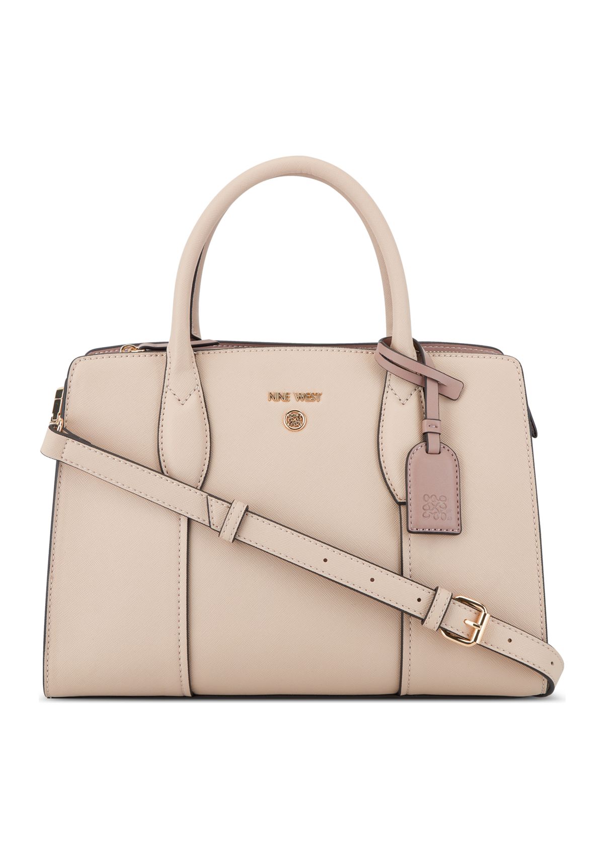 「terrysgarage」 Amazon.com: Nine West Therese Carryall Tote Mocha Logo One Size