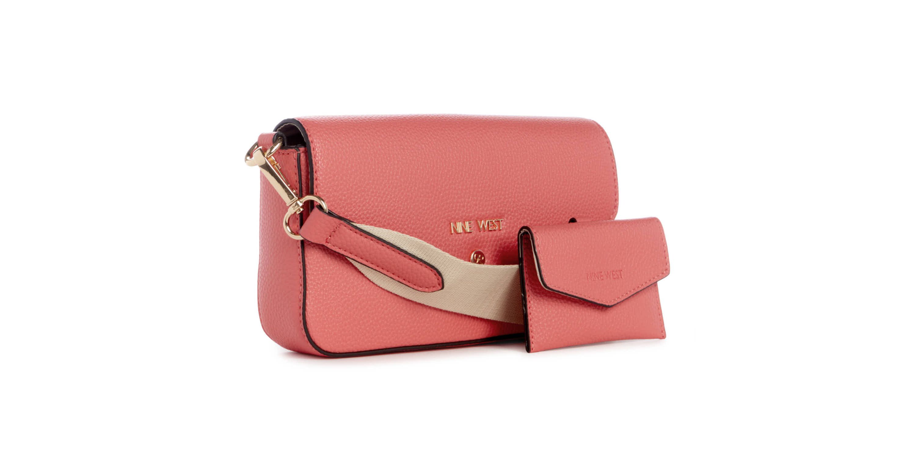 peaches crossbody flap with card case