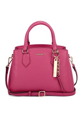 Nine west rose small jet set satchel hot sale