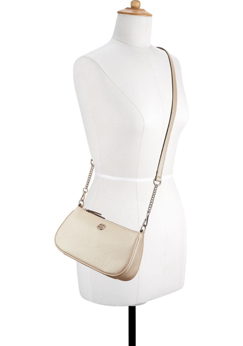 Avaya Chain Top Zip Crossbody