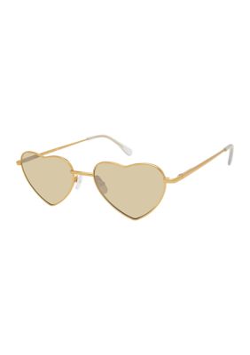 Circus NY by Sam Edelman Women's Metal Heart Sunglasses
