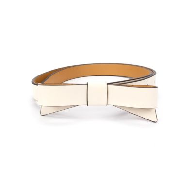 Women's Kate Spade New York LEATHER BOW BELT, XL