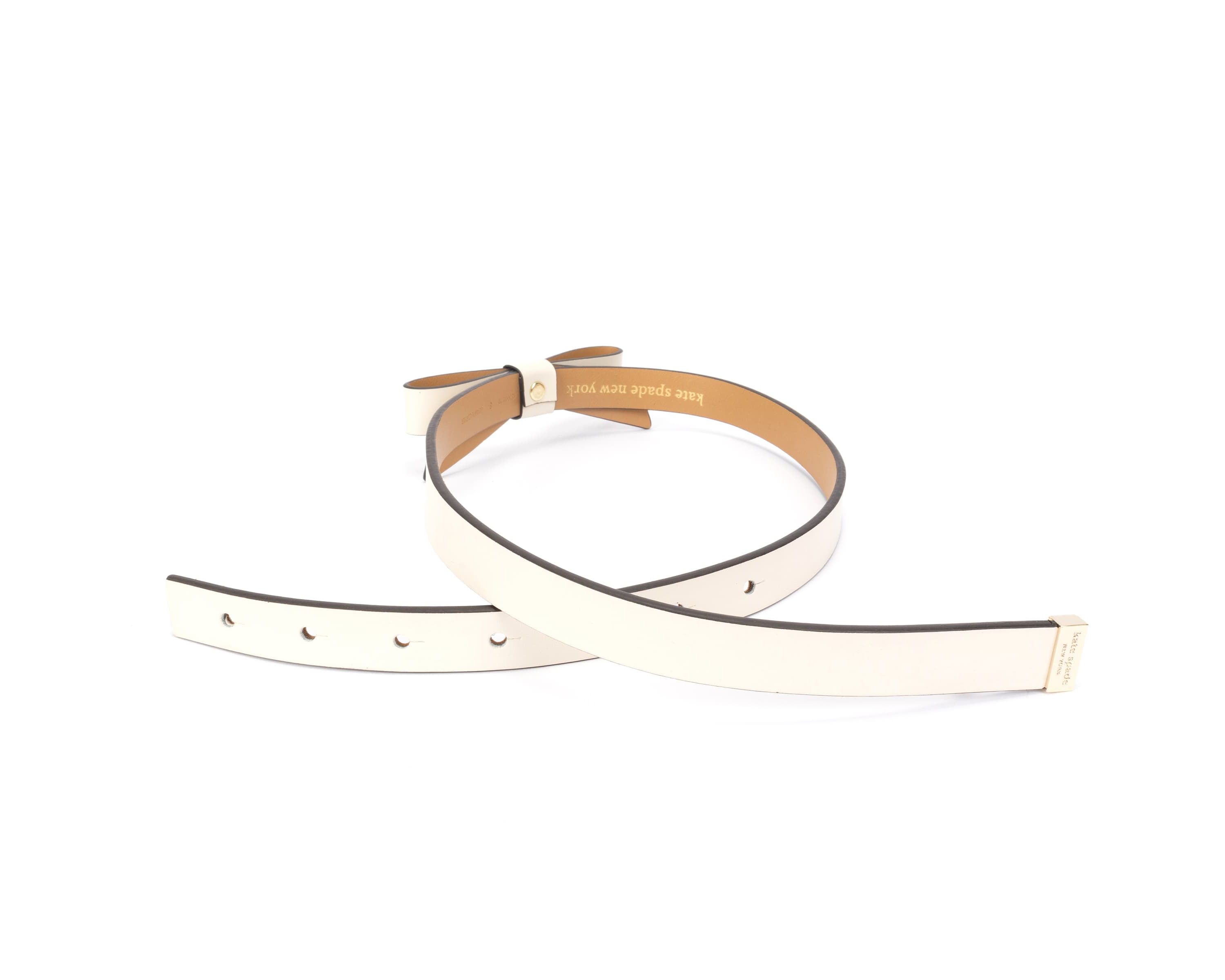 Kate Spade New York  LEATHER BOW BELT
