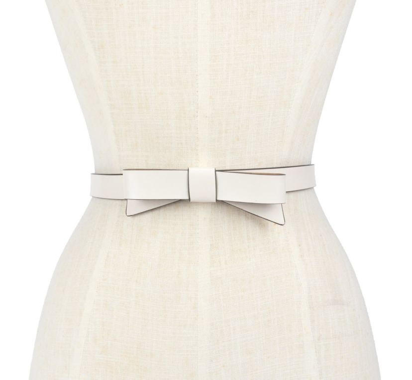 Kate Spade New York  LEATHER BOW BELT