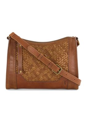 Frye Melissa Zip Leather Crossbody Bag