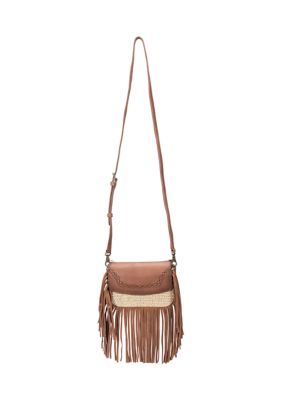 Ava Raffia Convertible Belt Bag