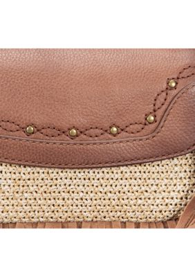 Ava Raffia Convertible Belt Bag