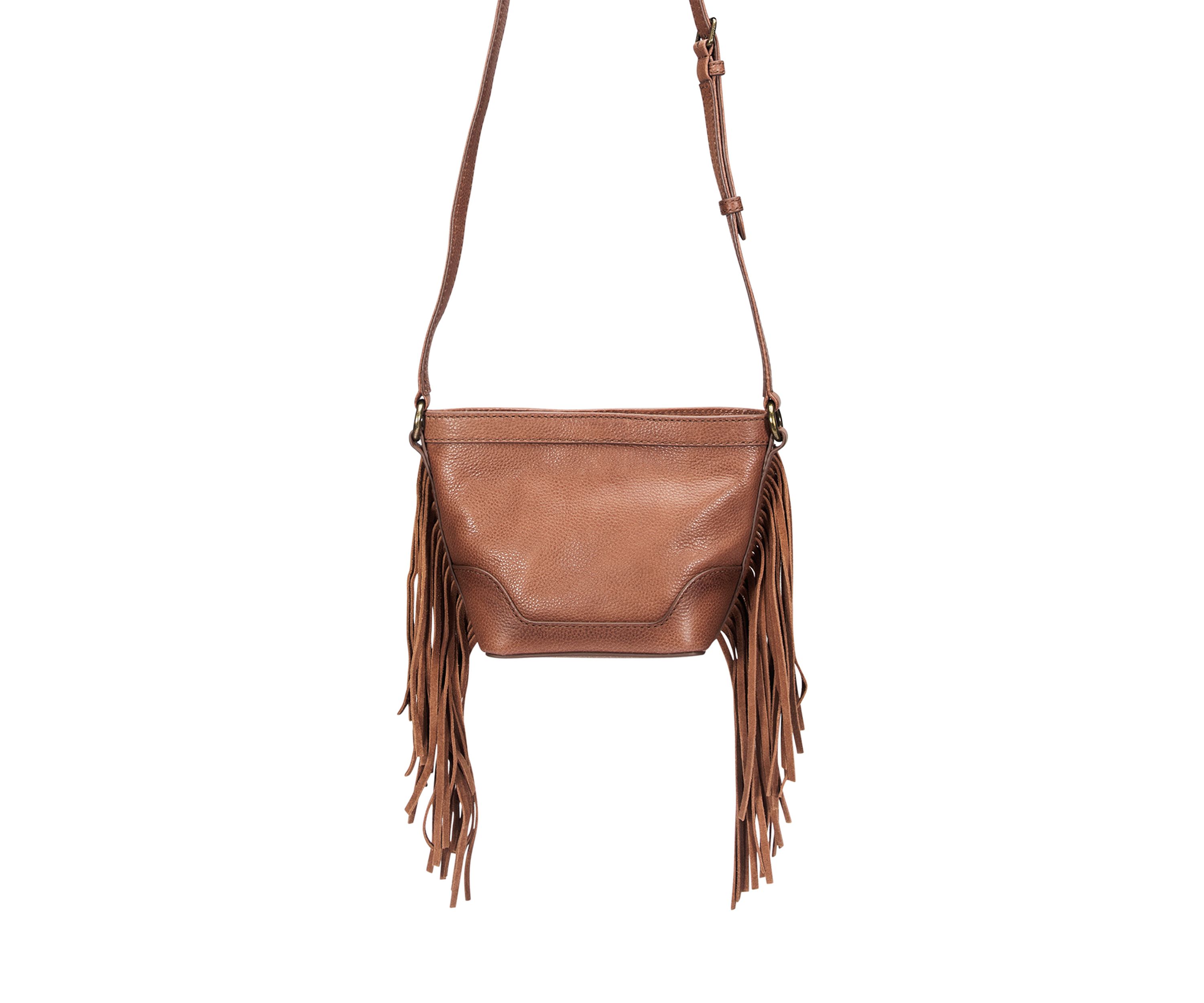 Ava Raffia Mini Bucket Bag