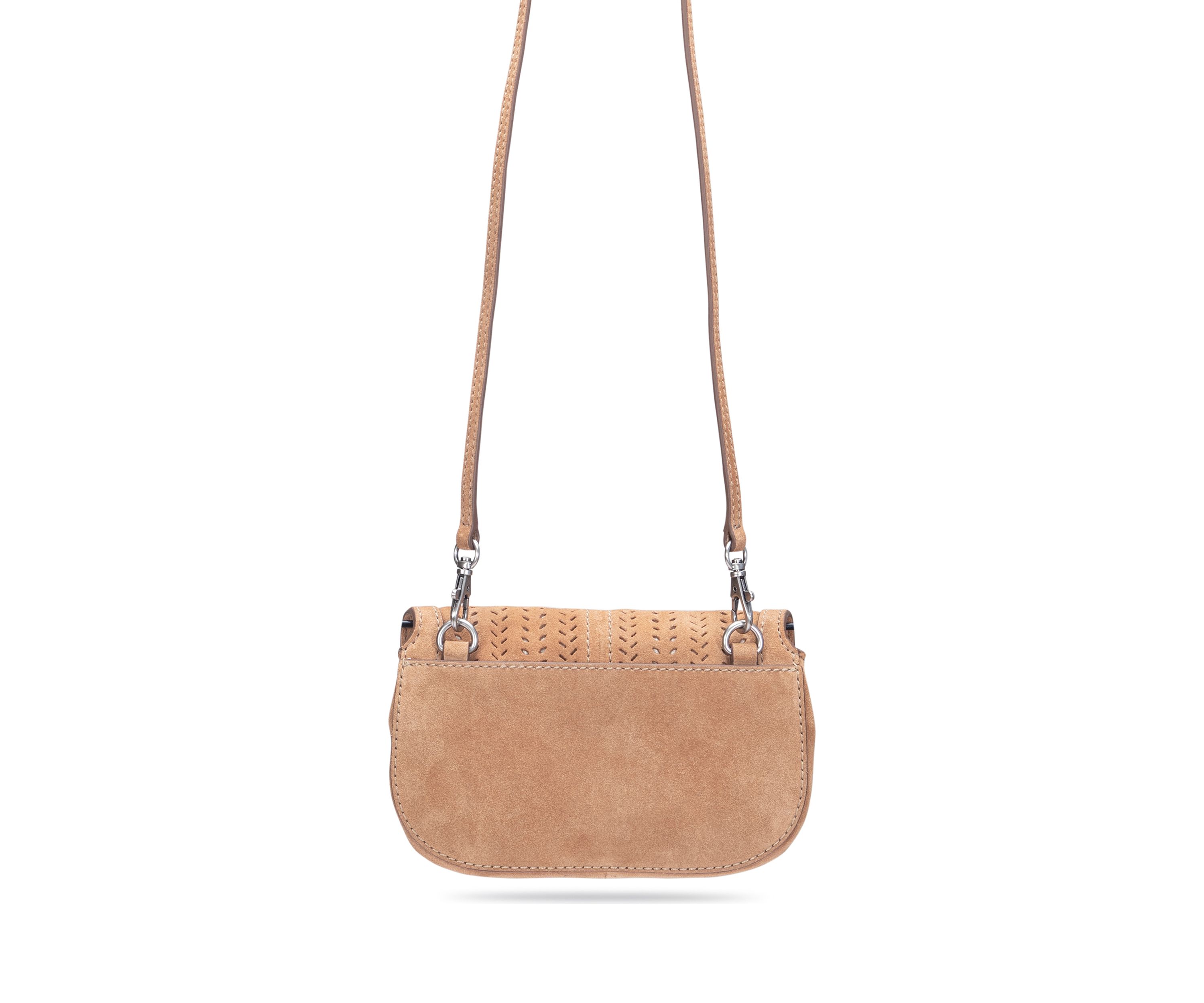 Stella Suede Crossbody Bag