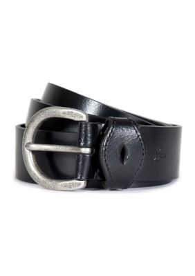 35MM With Wide Loop Leather Belt