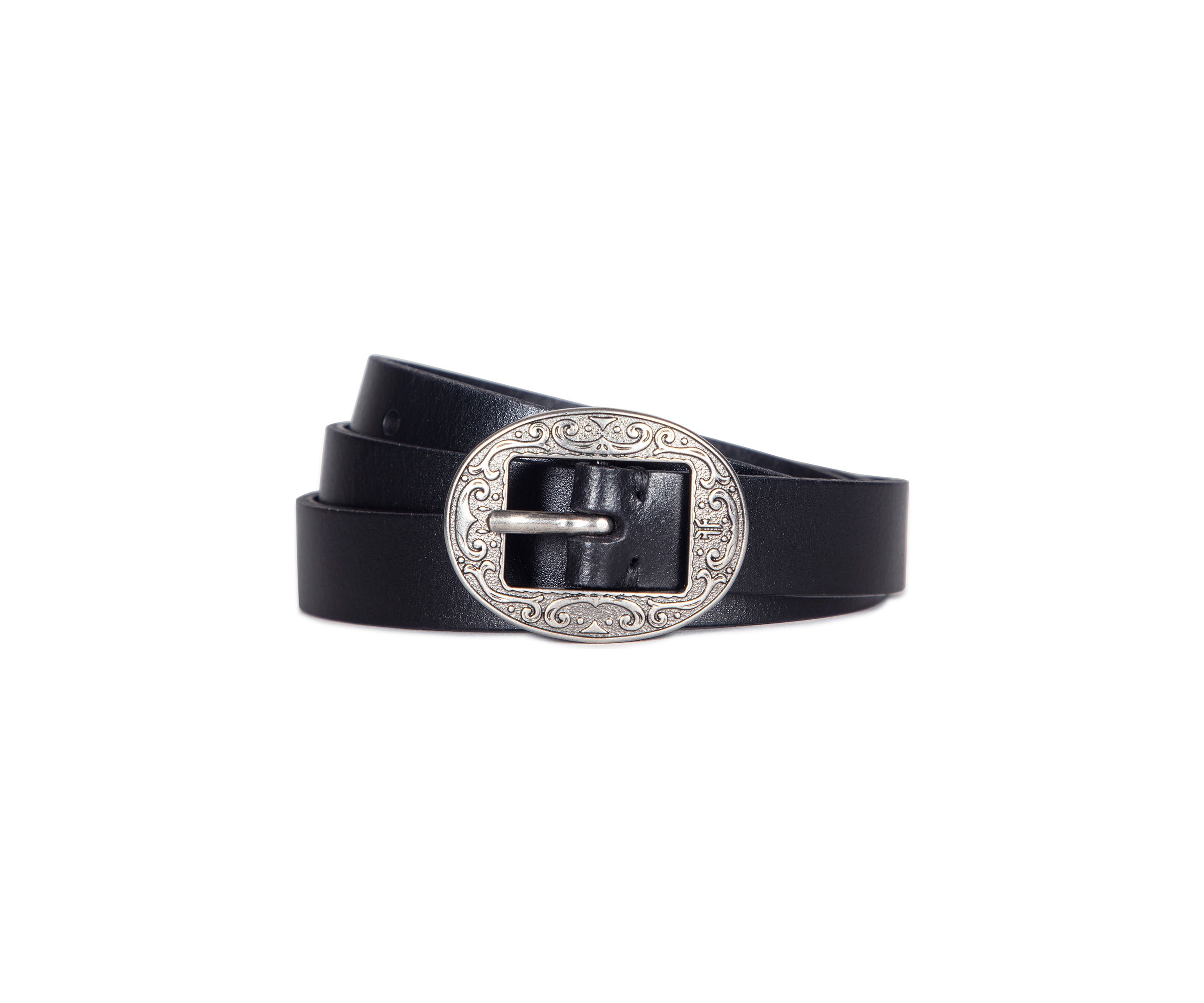 21 Millimeter Logo Western Center Bar Belt