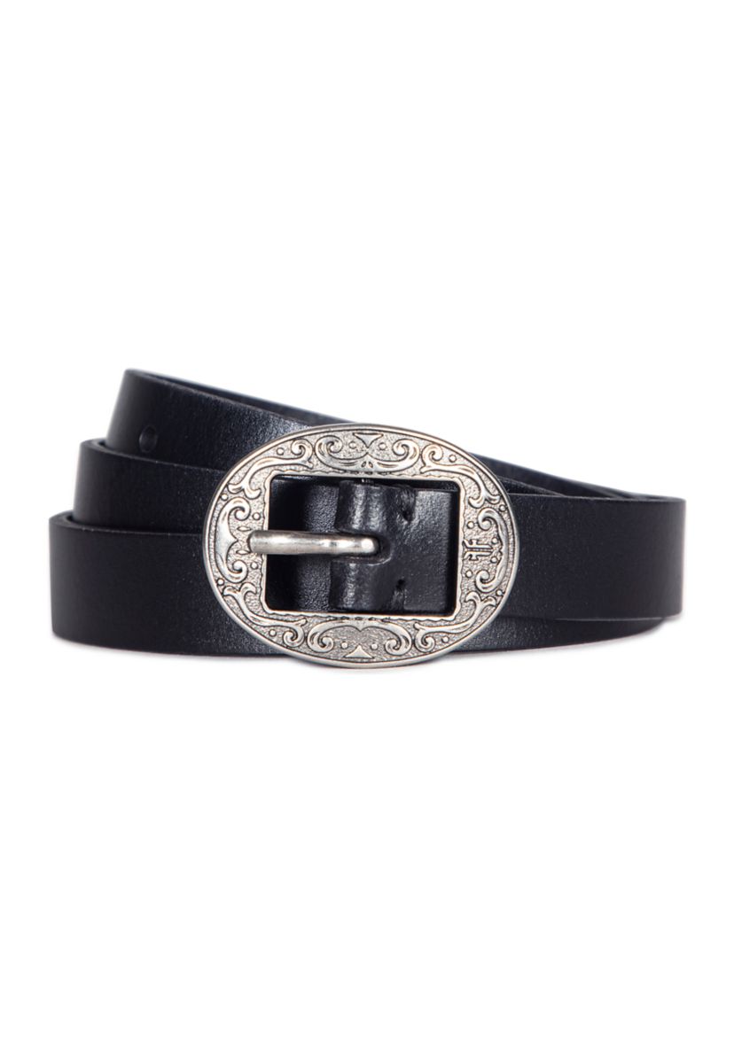 21 Millimeter Logo Western Center Bar Belt