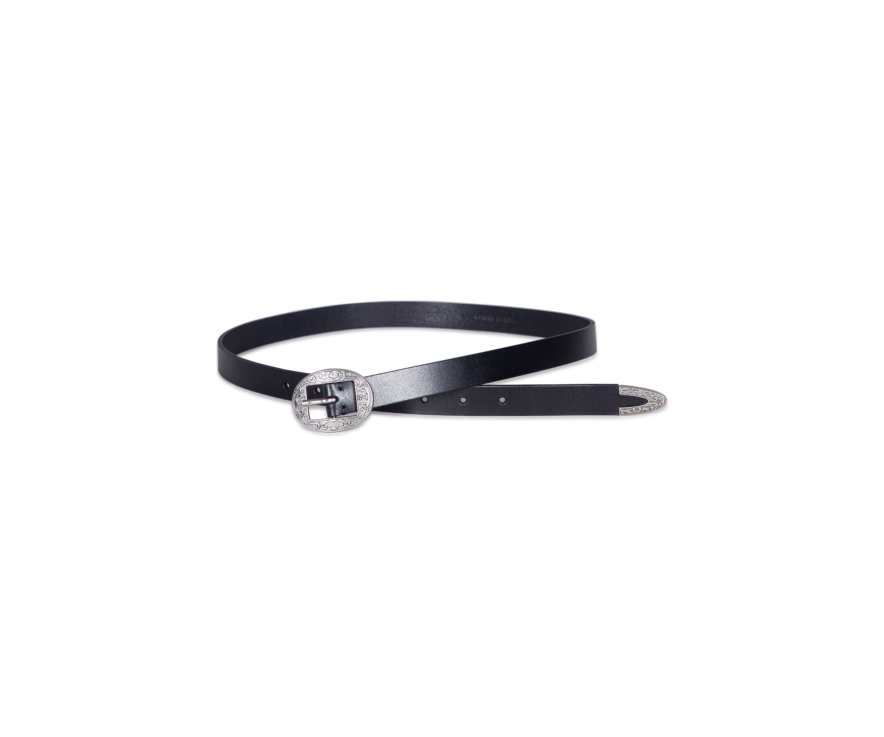 21 Millimeter Logo Western Center Bar Belt